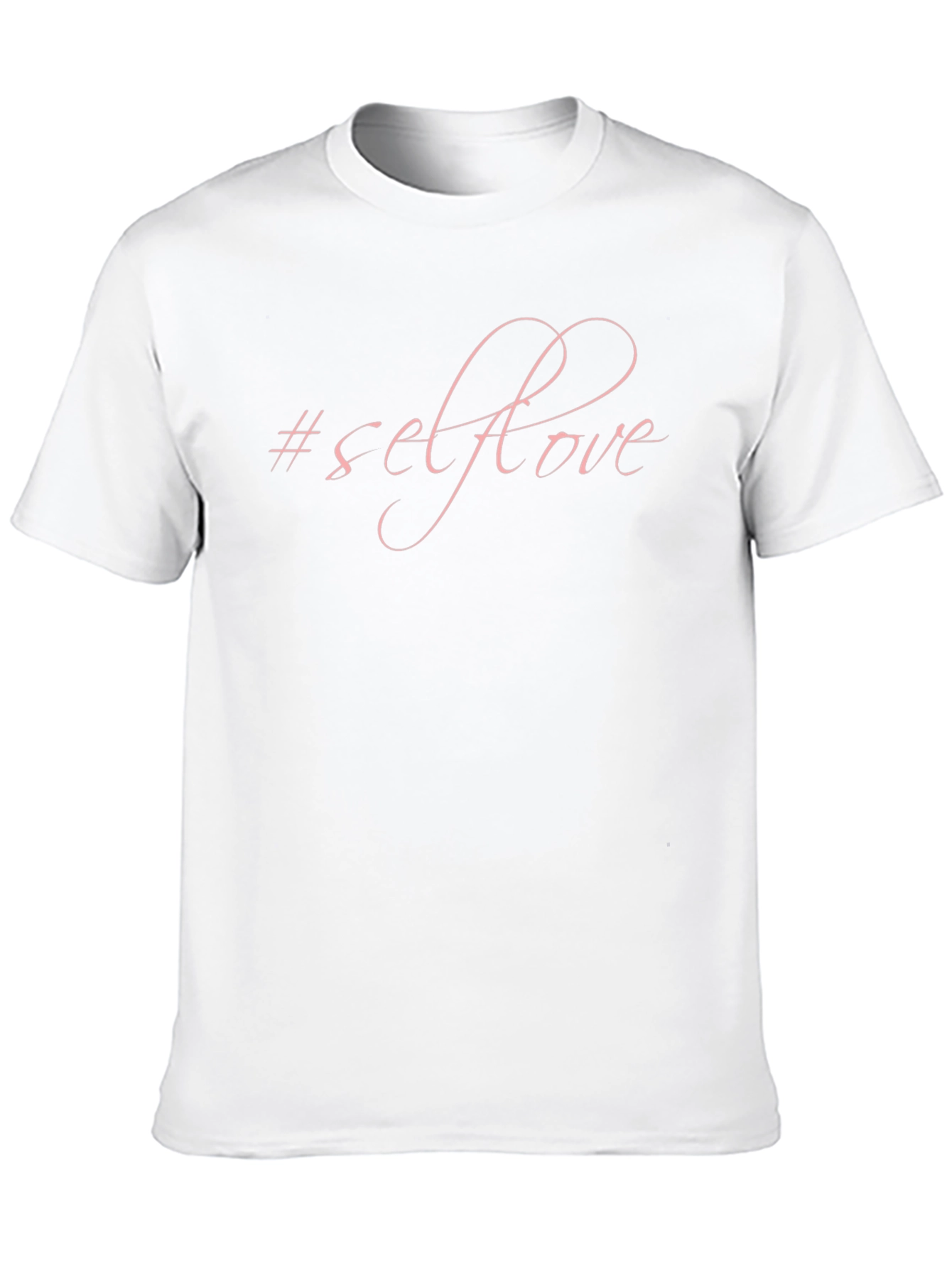Self Love T-Shirt - Black Crew Neck Tee