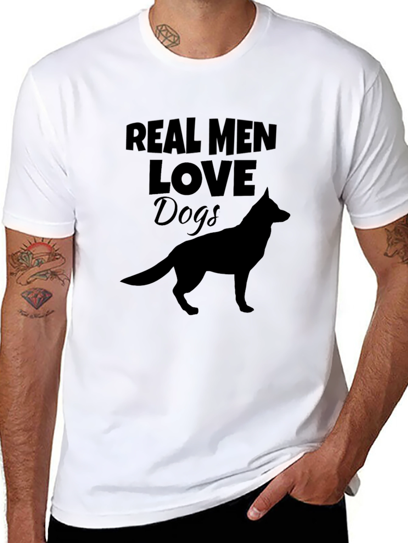 Real Men Love Dogs T-Shirt