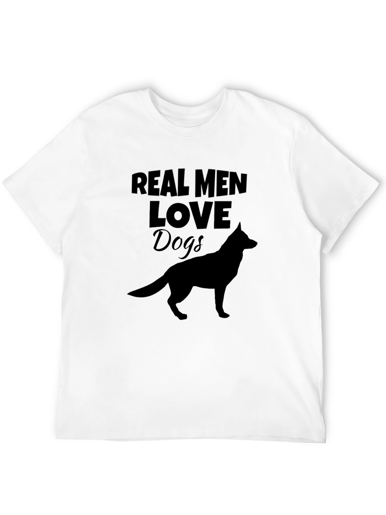 Real Men Love Dogs T-Shirt