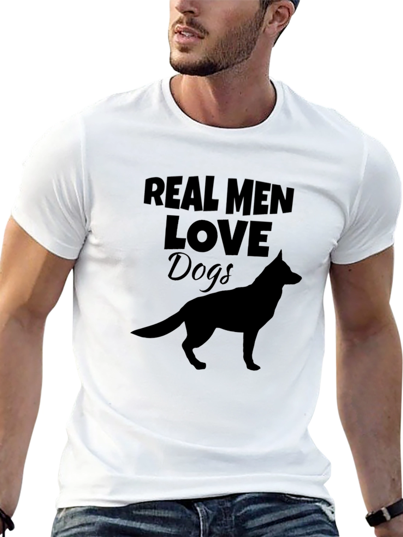 Real Men Love Dogs T-Shirt