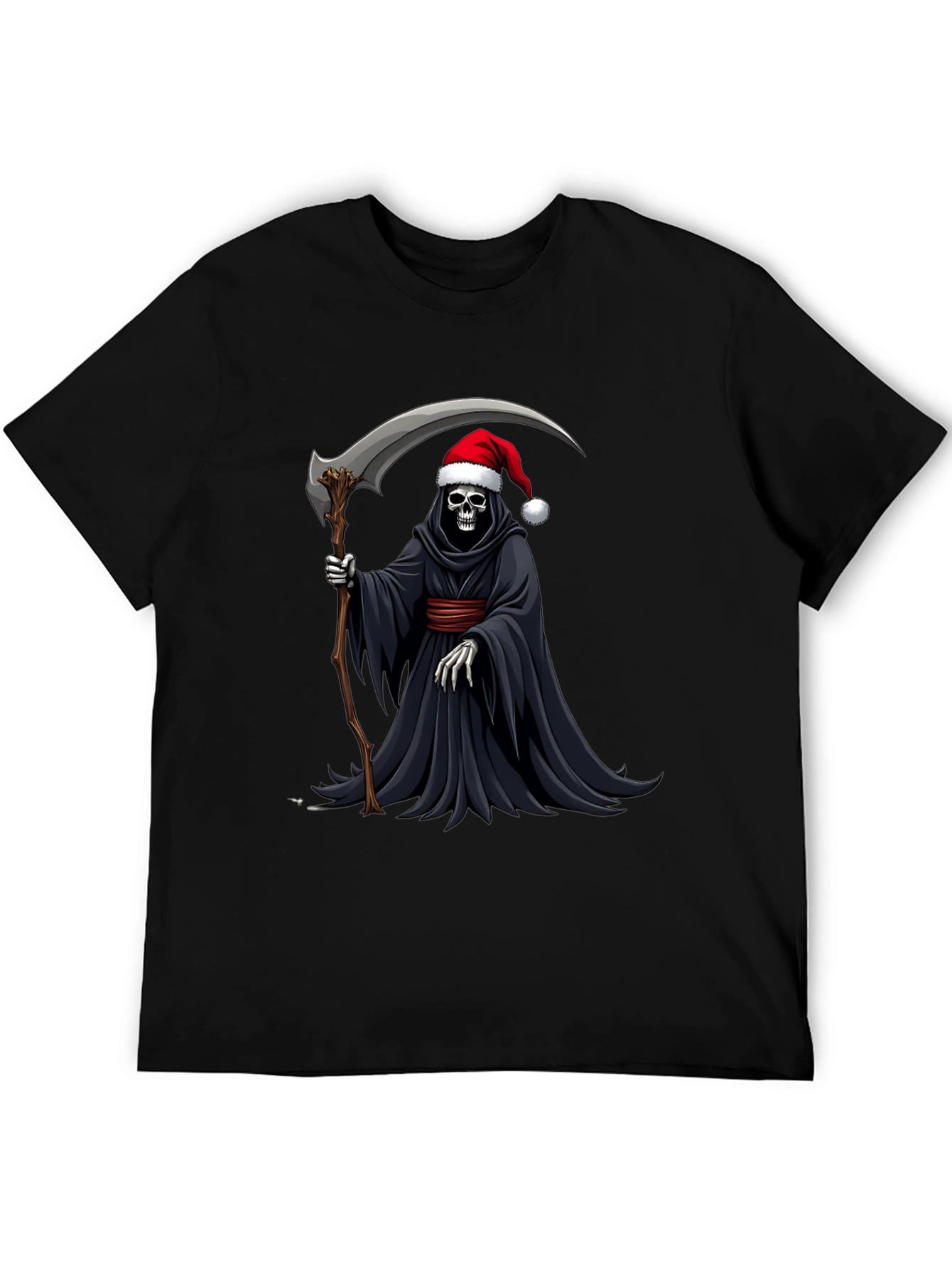 Grim Reaper Santa T-Shirt - Holiday Death