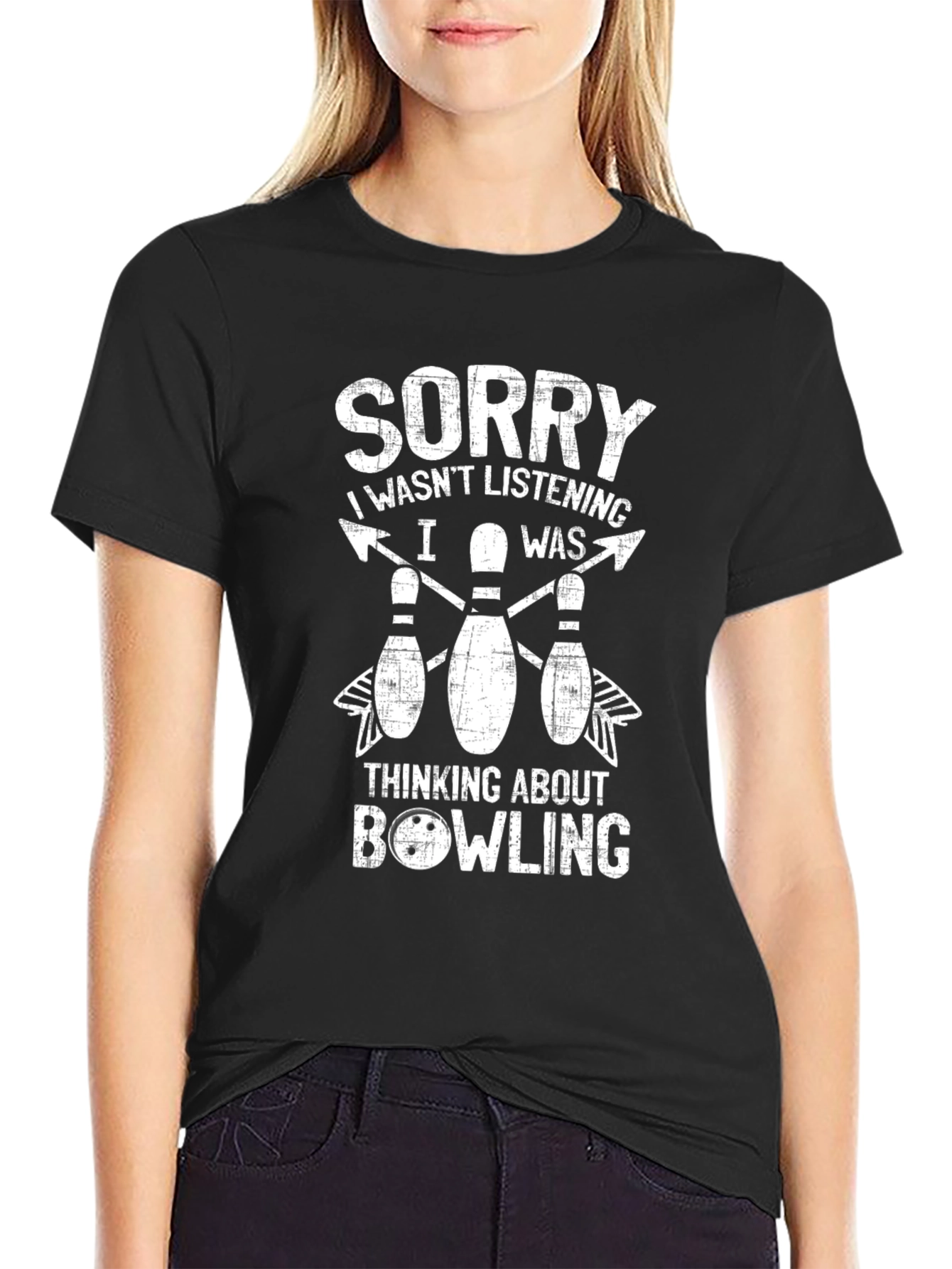 Sorry Bowling T-Shirt - Funny Bowler Gift