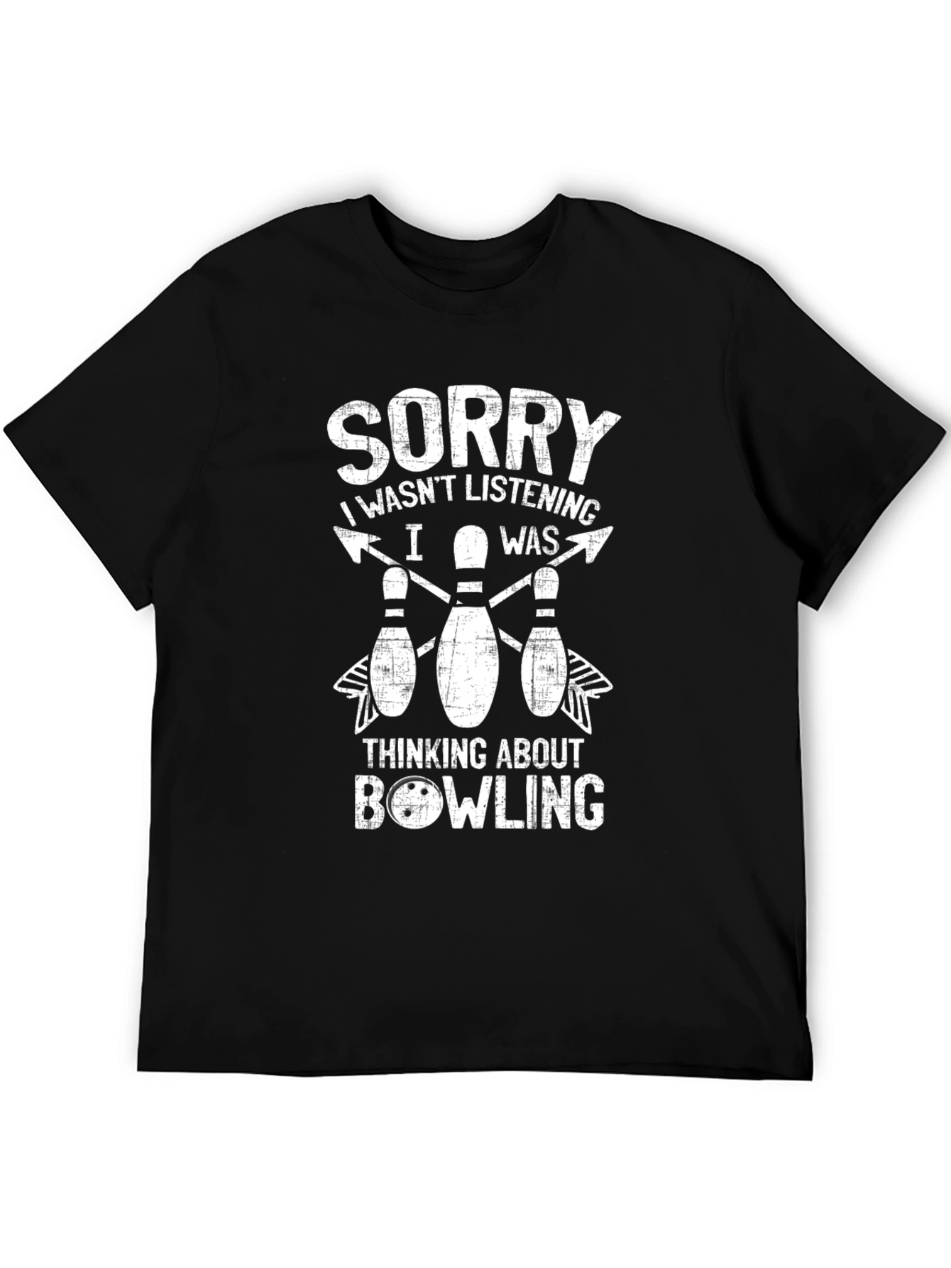 Sorry Bowling T-Shirt - Funny Bowler Gift