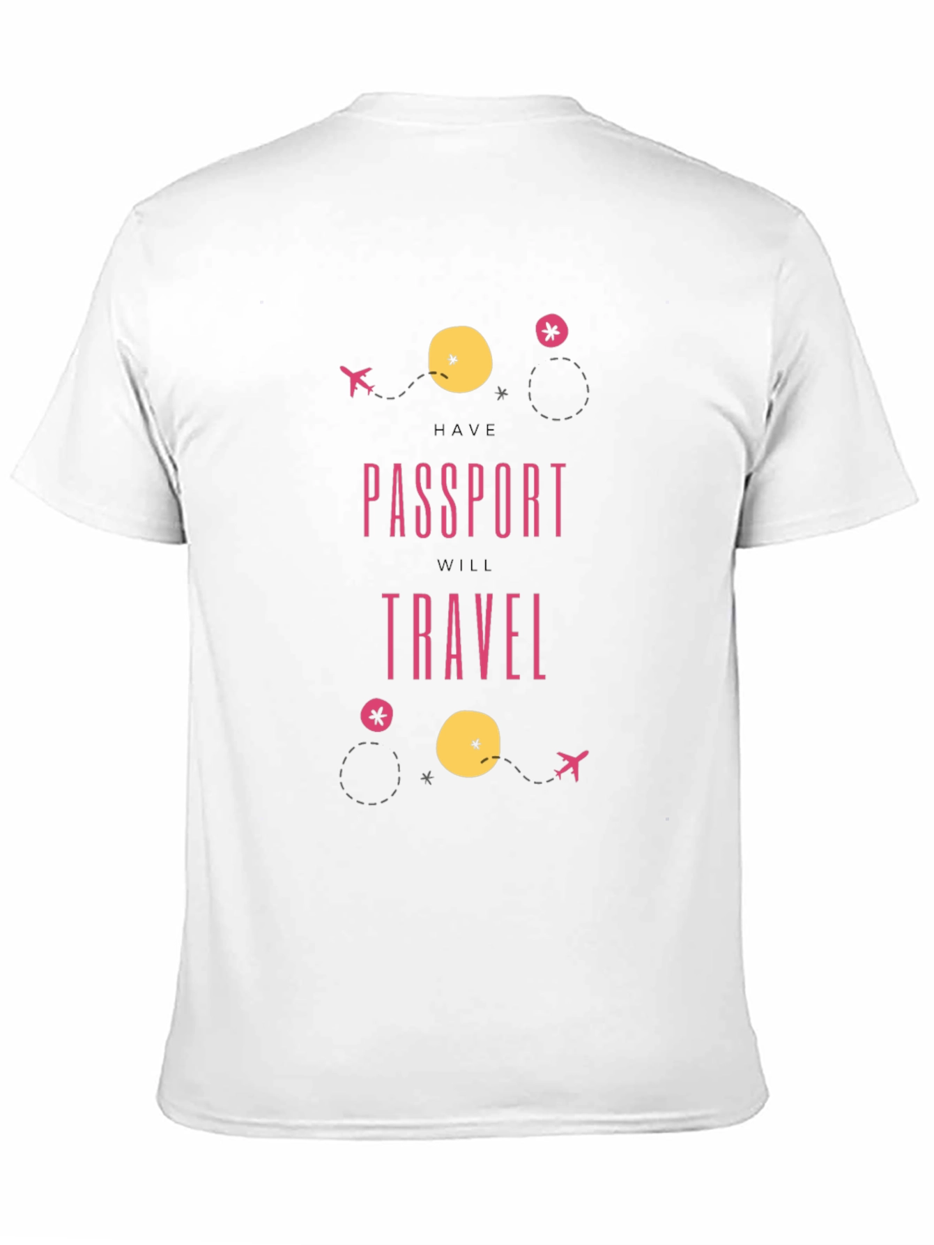 Passport to Travel Black Graphic Tee