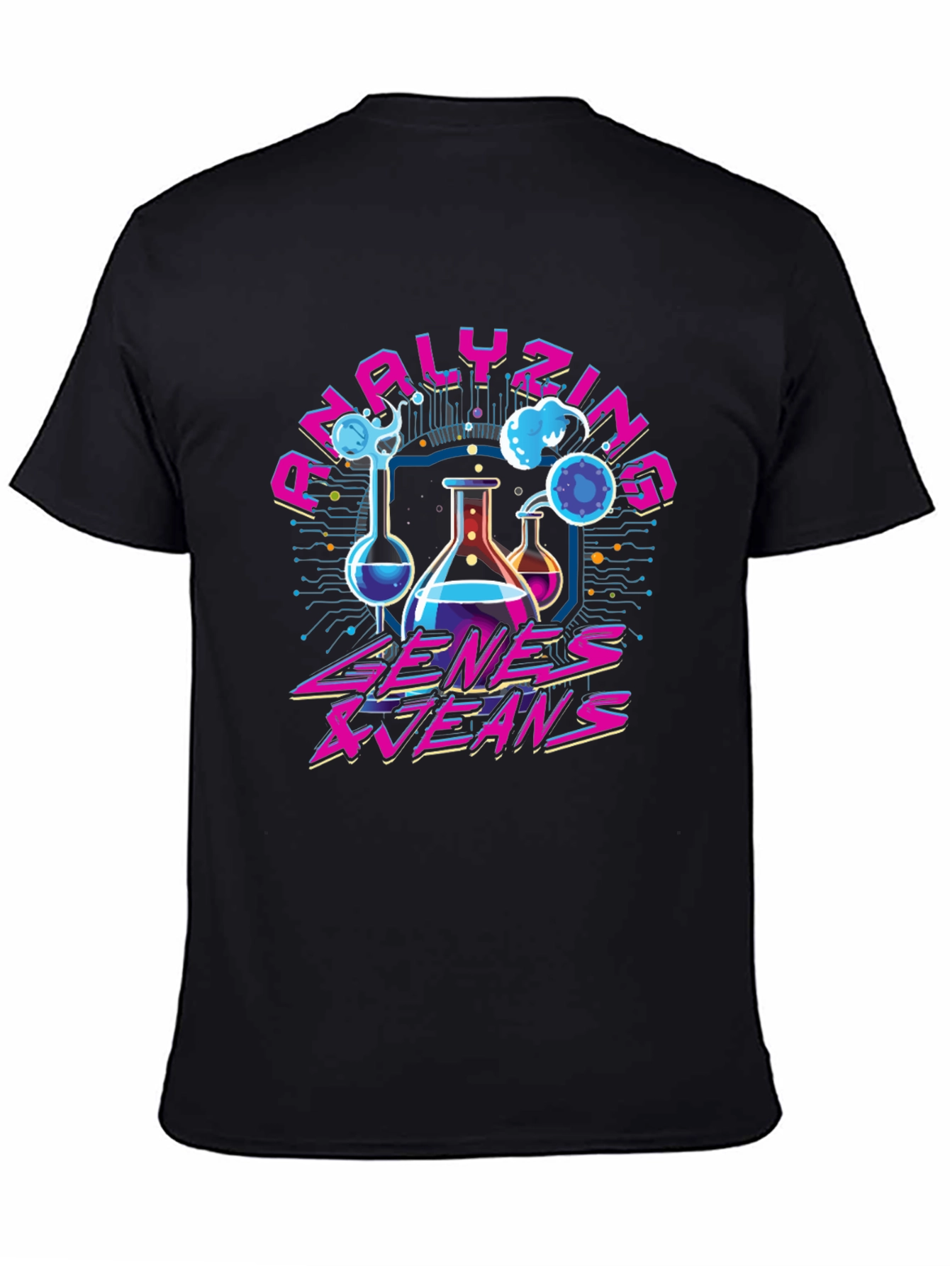Analyzing Genes & Jeans Graphic T-Shirt