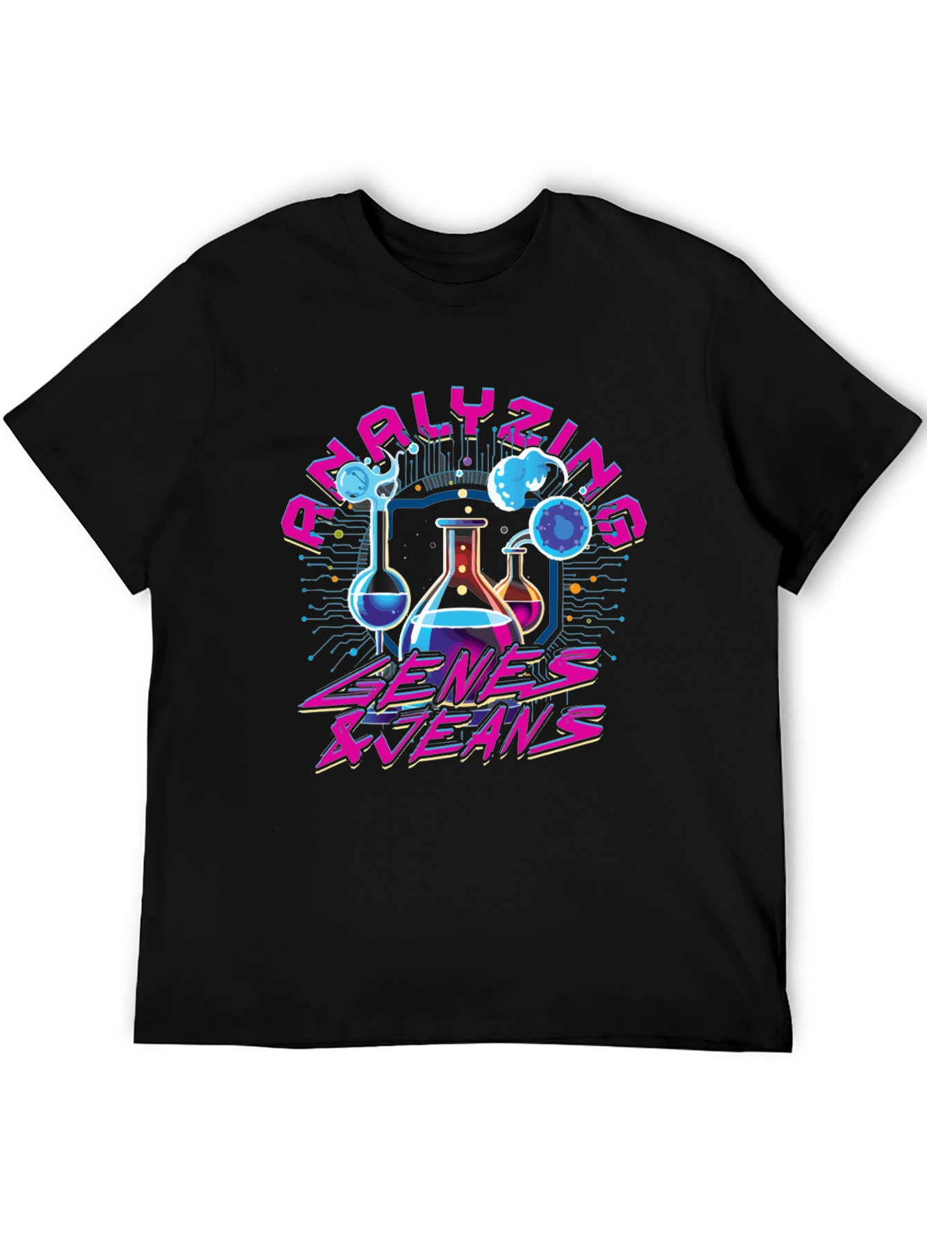 Analyzing Genes & Jeans Graphic T-Shirt