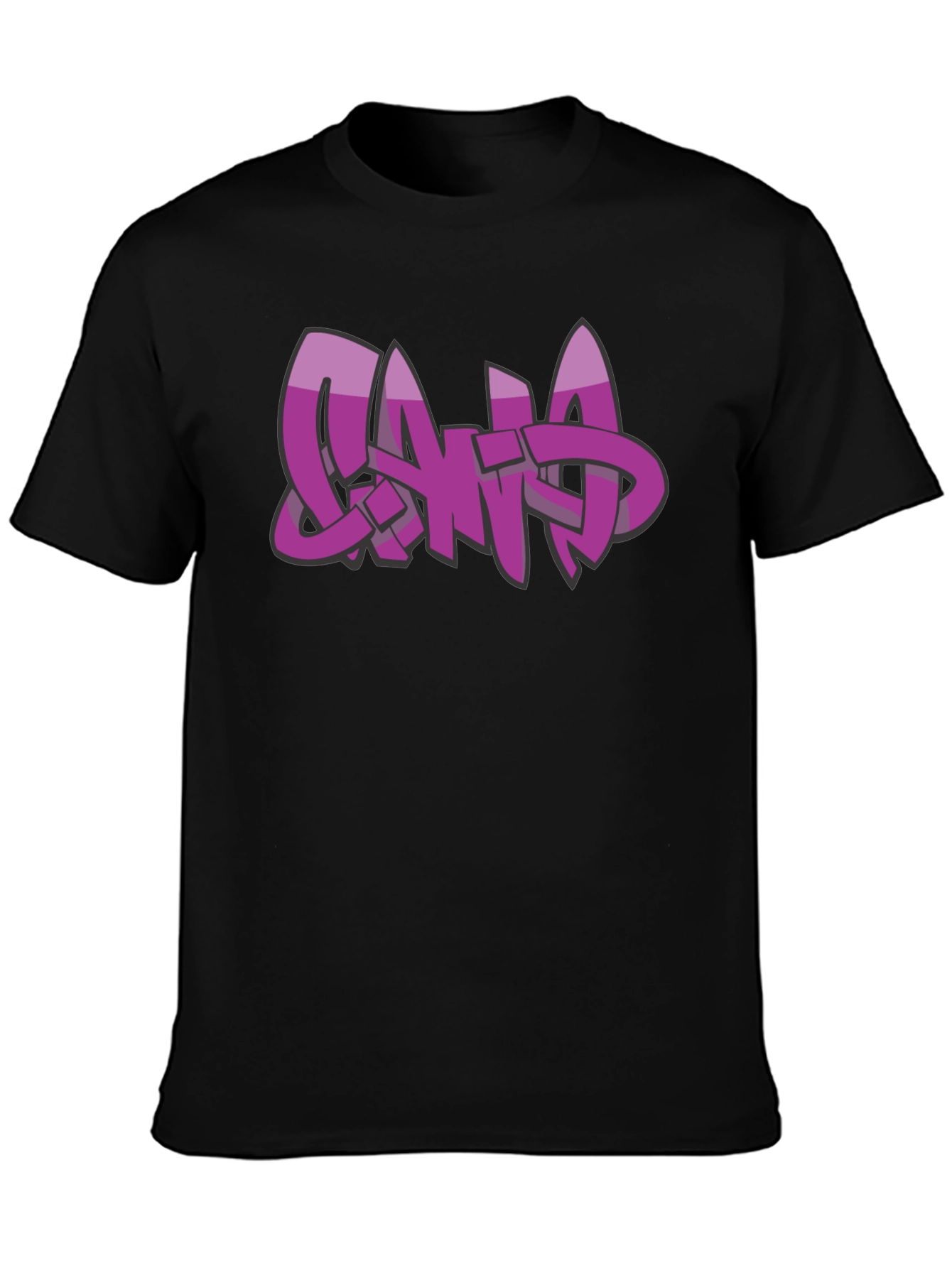 Graffiti Style Word Art Graphic Tee