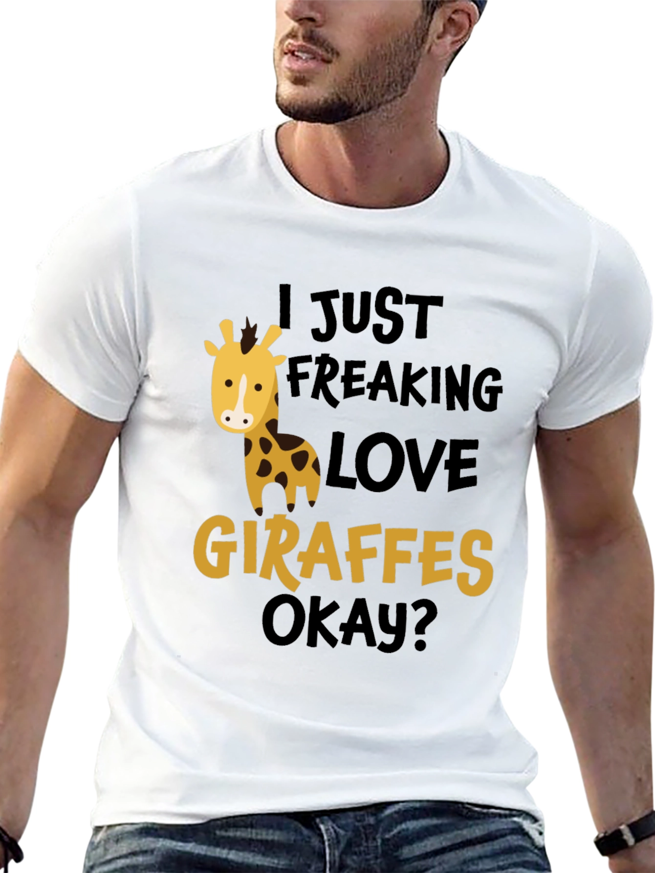 I Just Freaking Love Giraffes T-Shirt