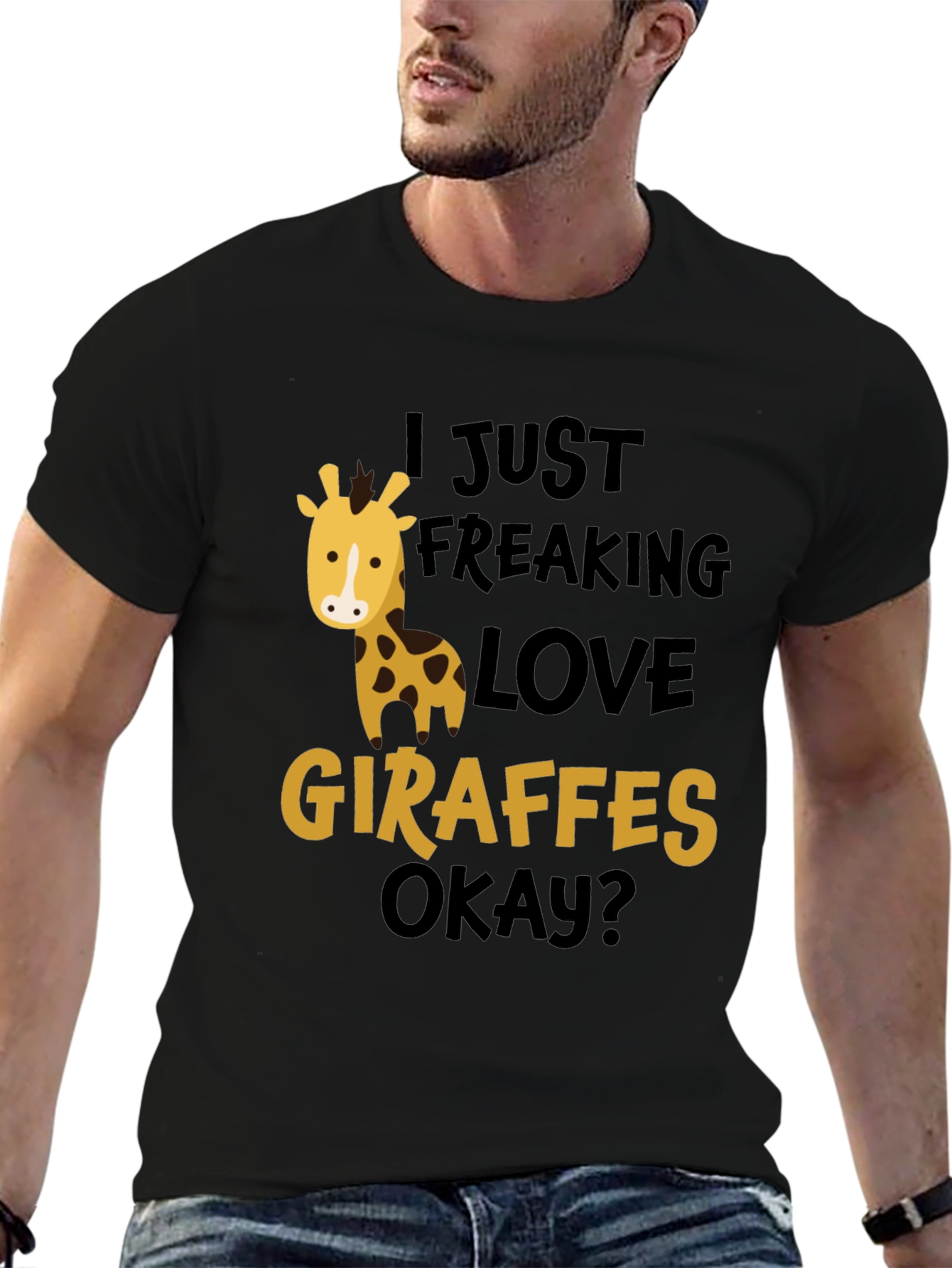 I Just Freaking Love Giraffes T-Shirt