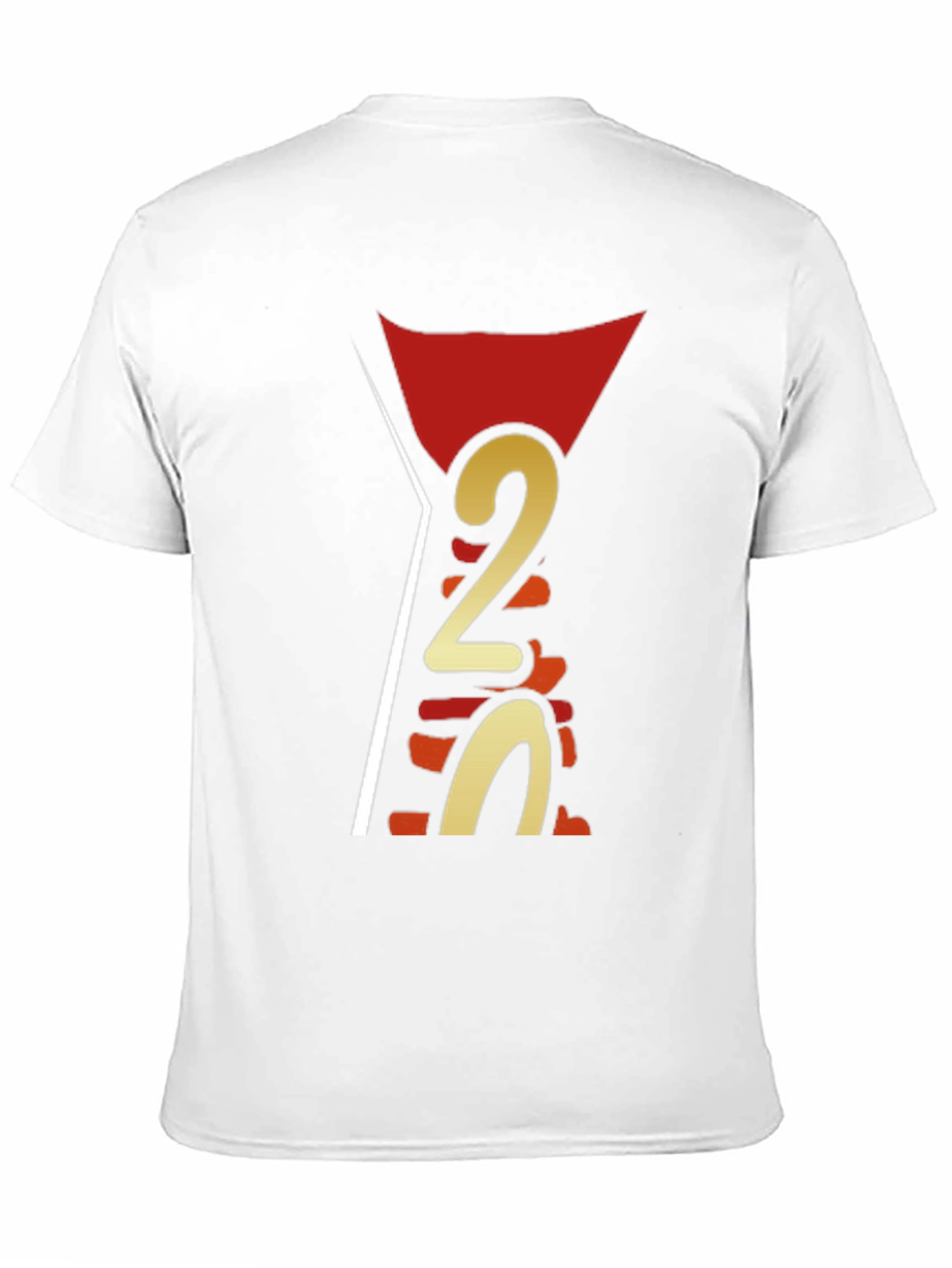 Modern Geometric Number Tee