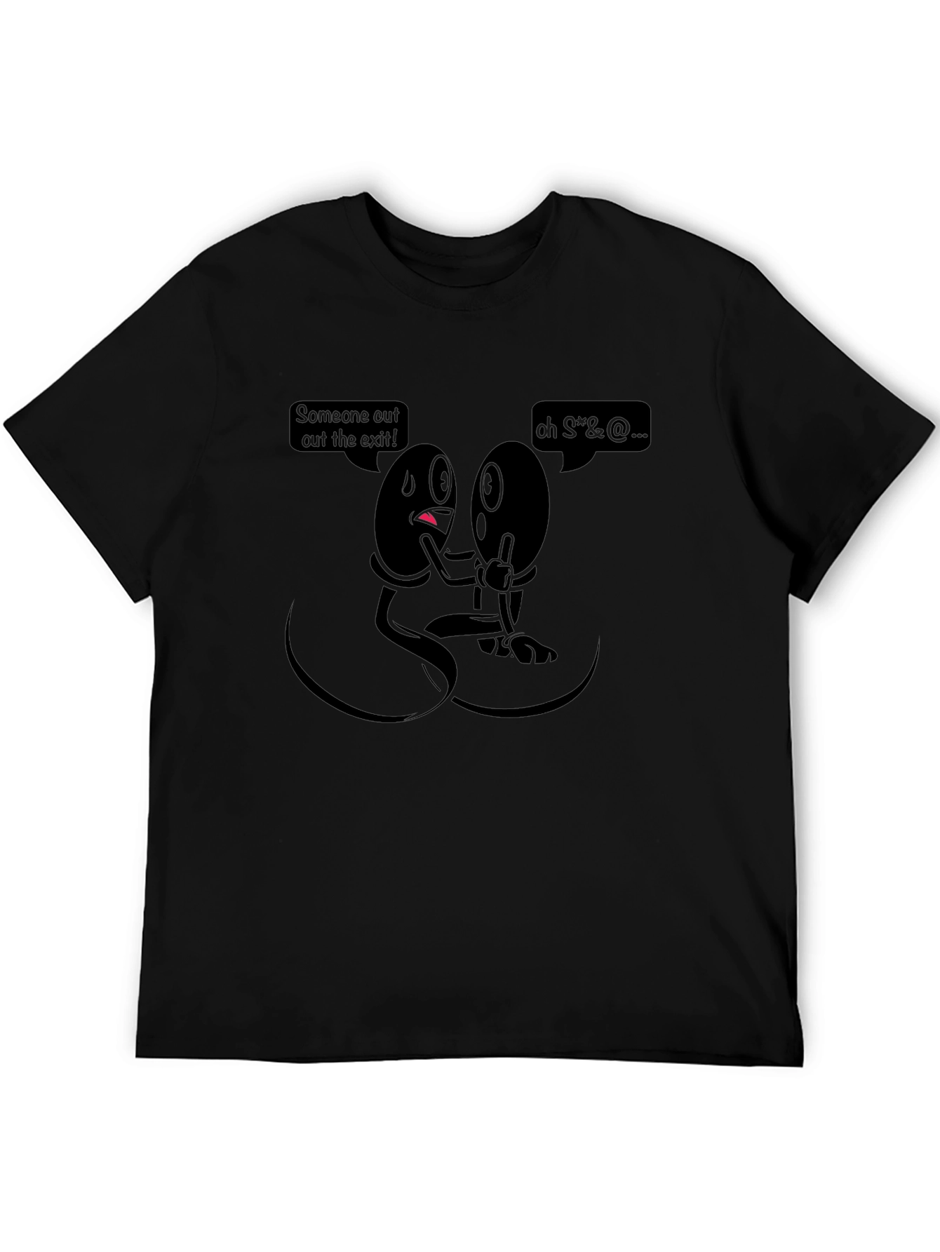 Humorous Anatomy T-Shirt - The Exit!