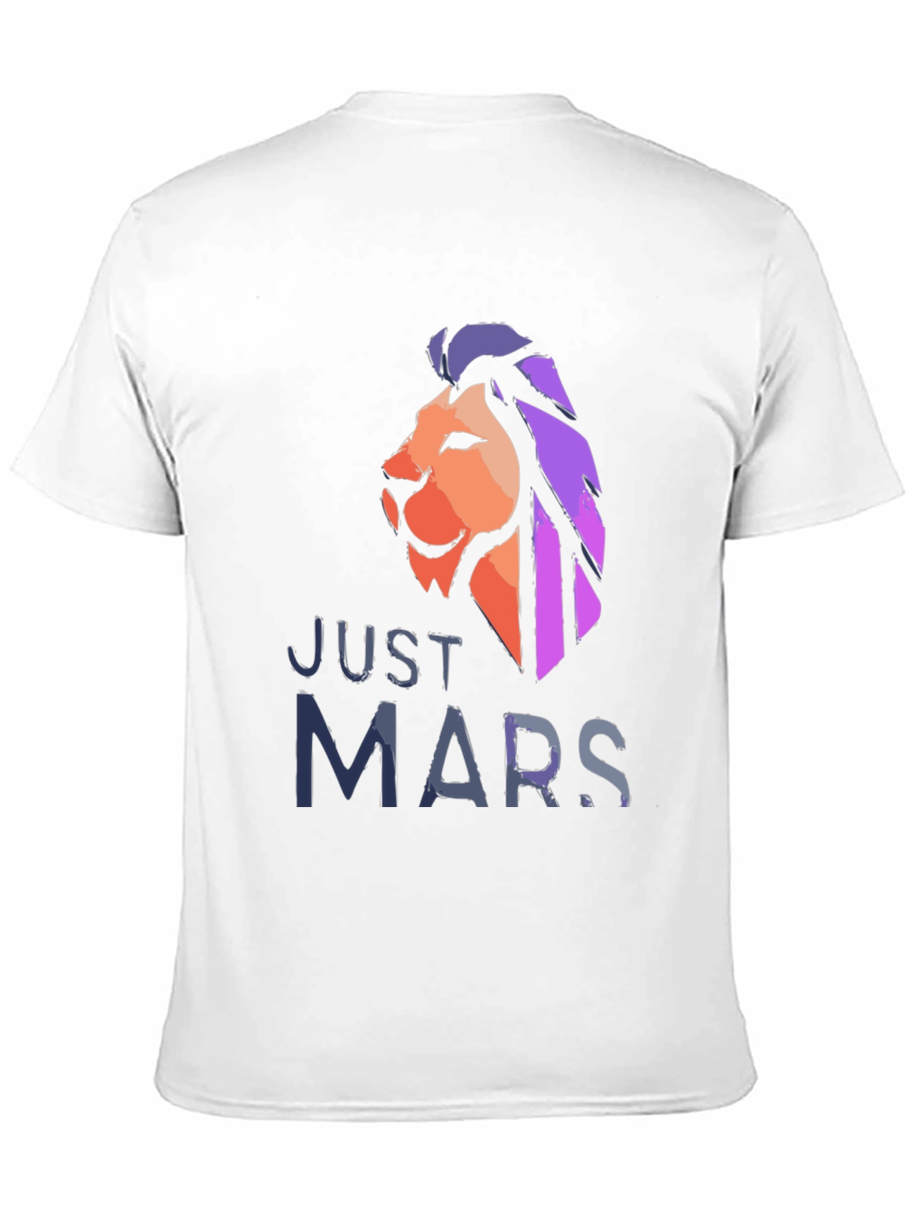 Just Mars Lion Graphic Tee - Black