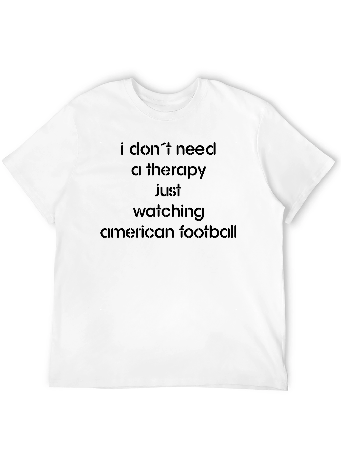 American Football Therapy T-Shirt