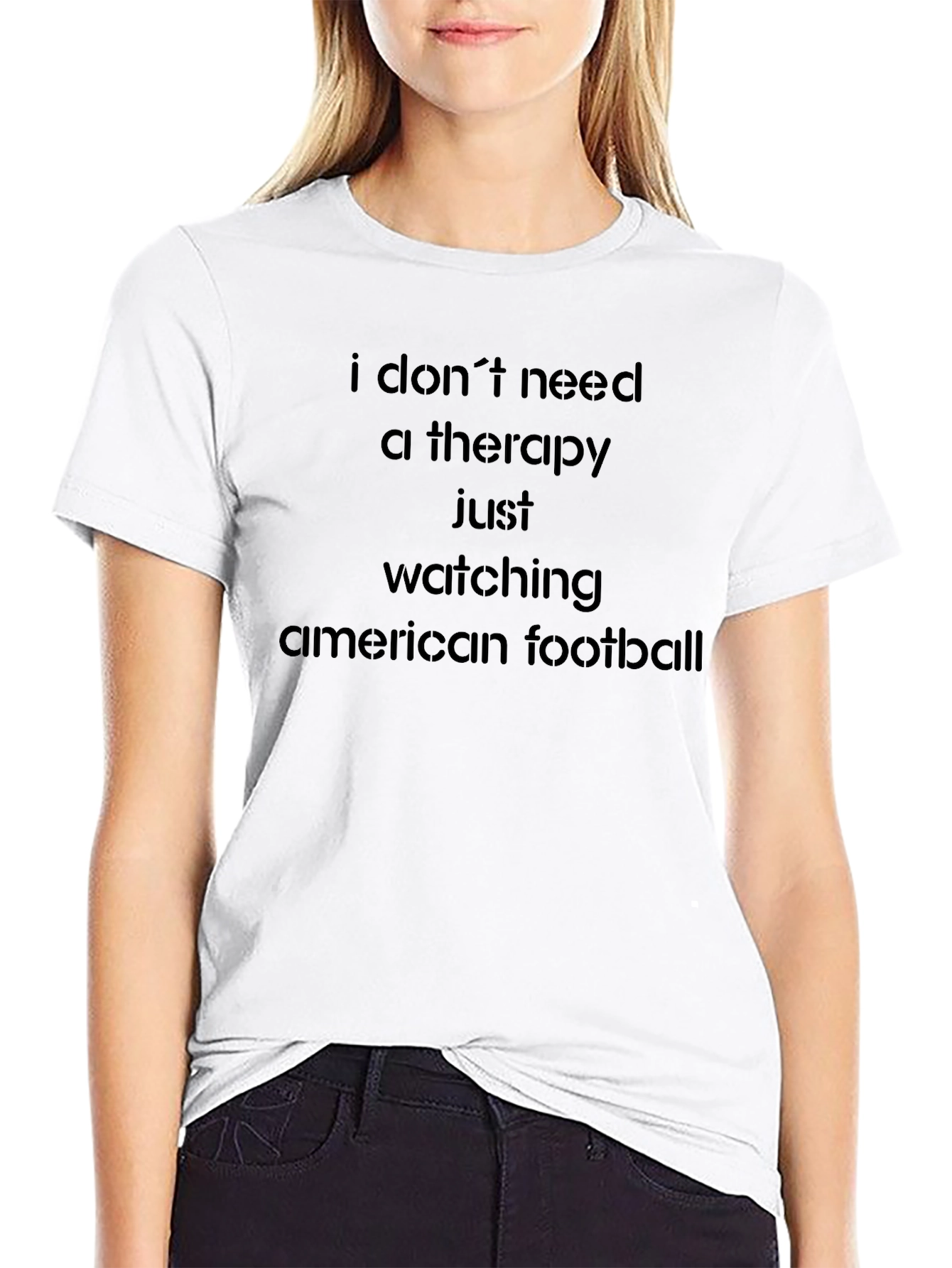 American Football Therapy T-Shirt