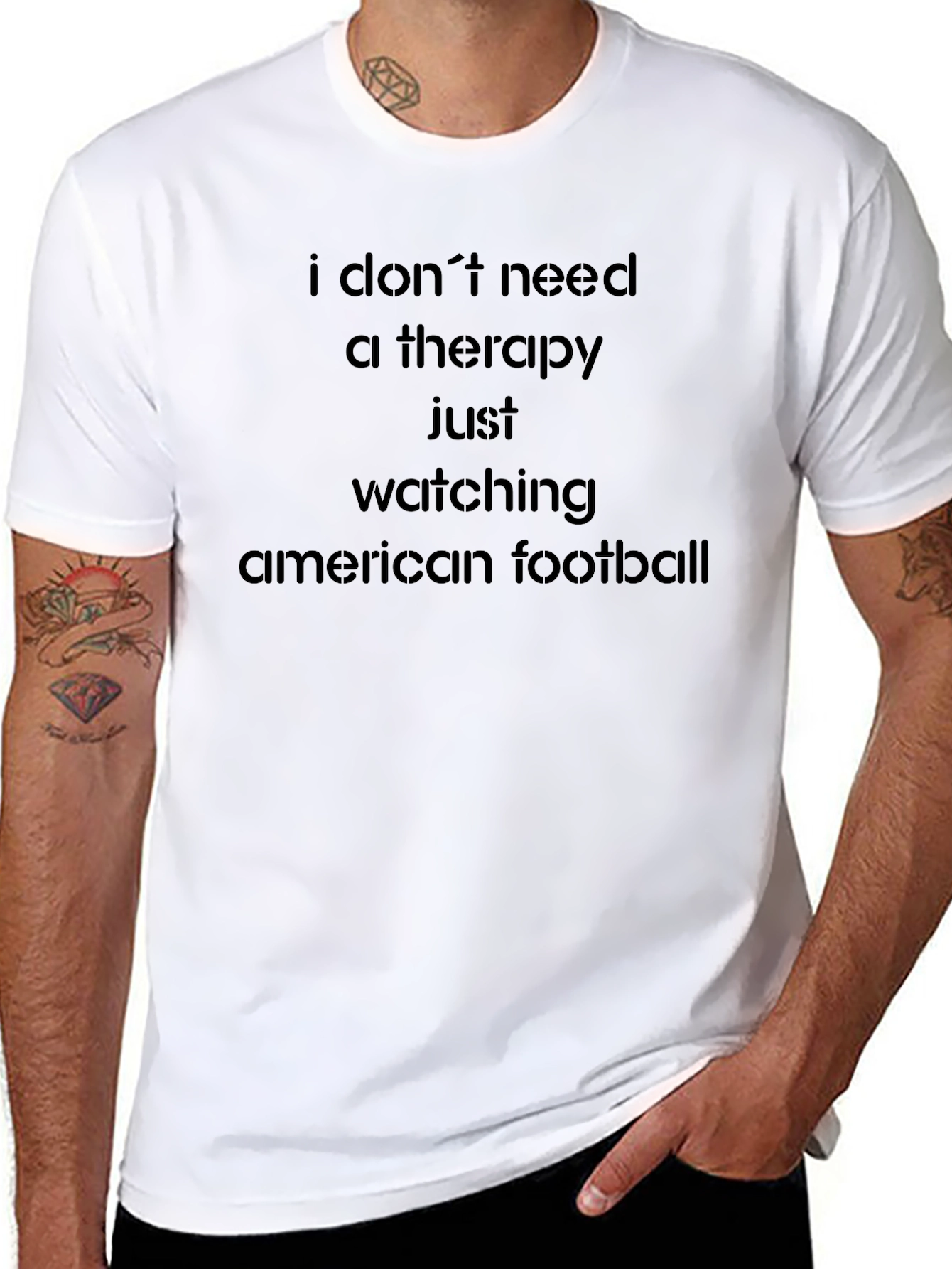 American Football Therapy T-Shirt