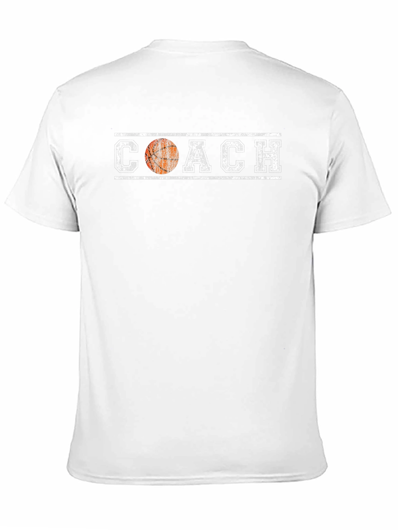 Basketball Coach Graphic T-Shirt - Black