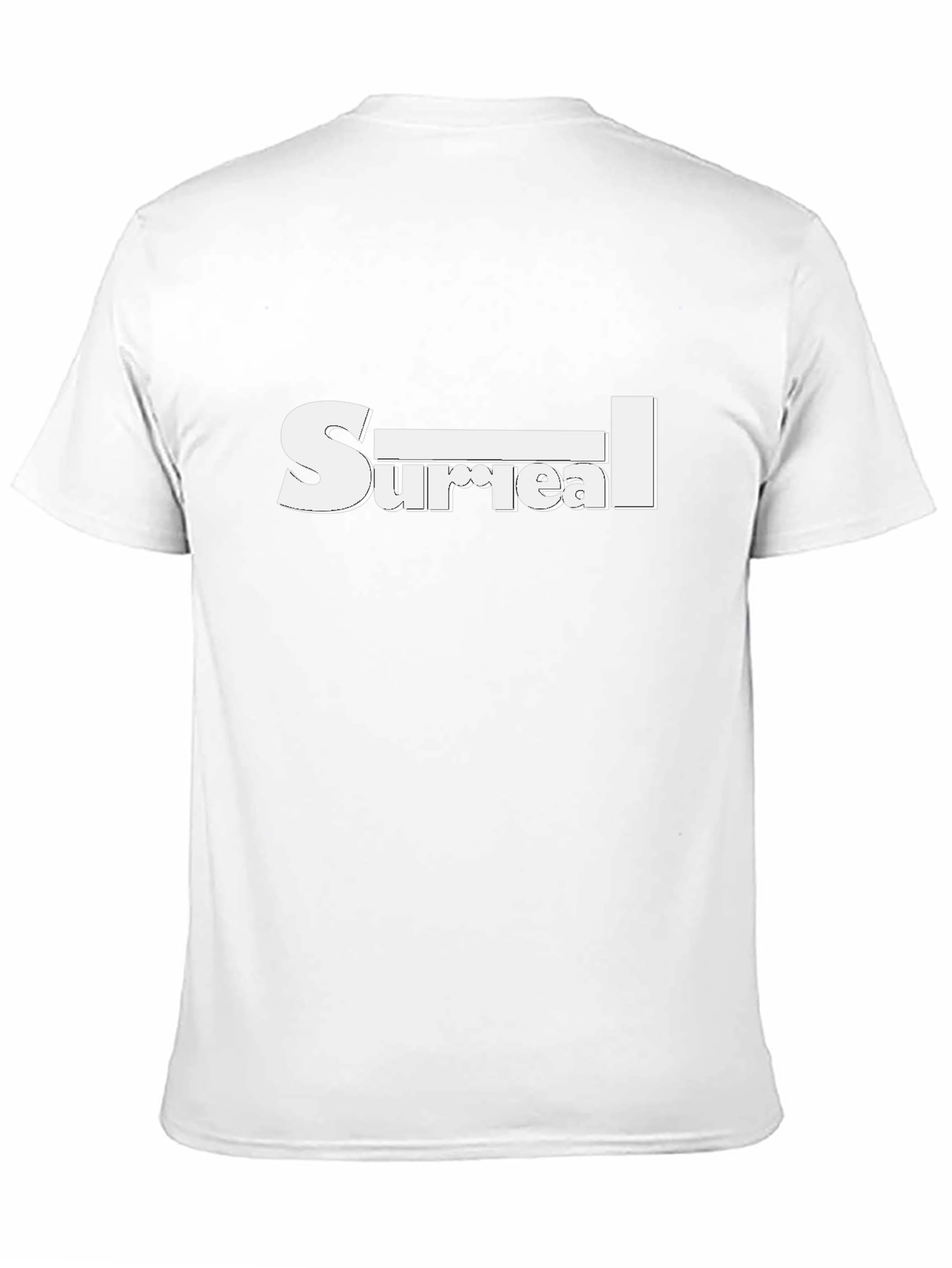 Surreal Graphic Tee - Black Cotton Blend Shirt