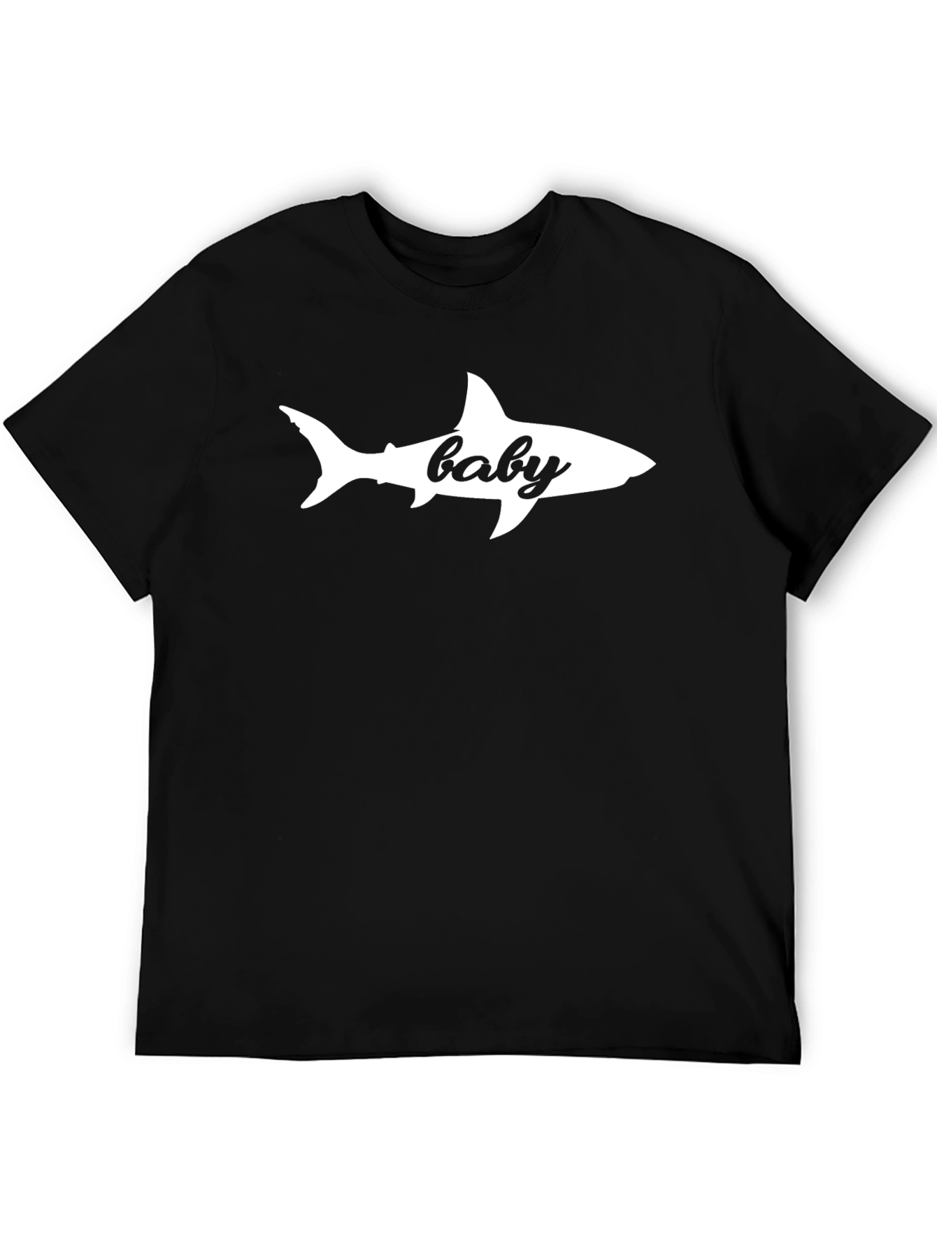 Baby Shark T-Shirt - Black Cotton Tee