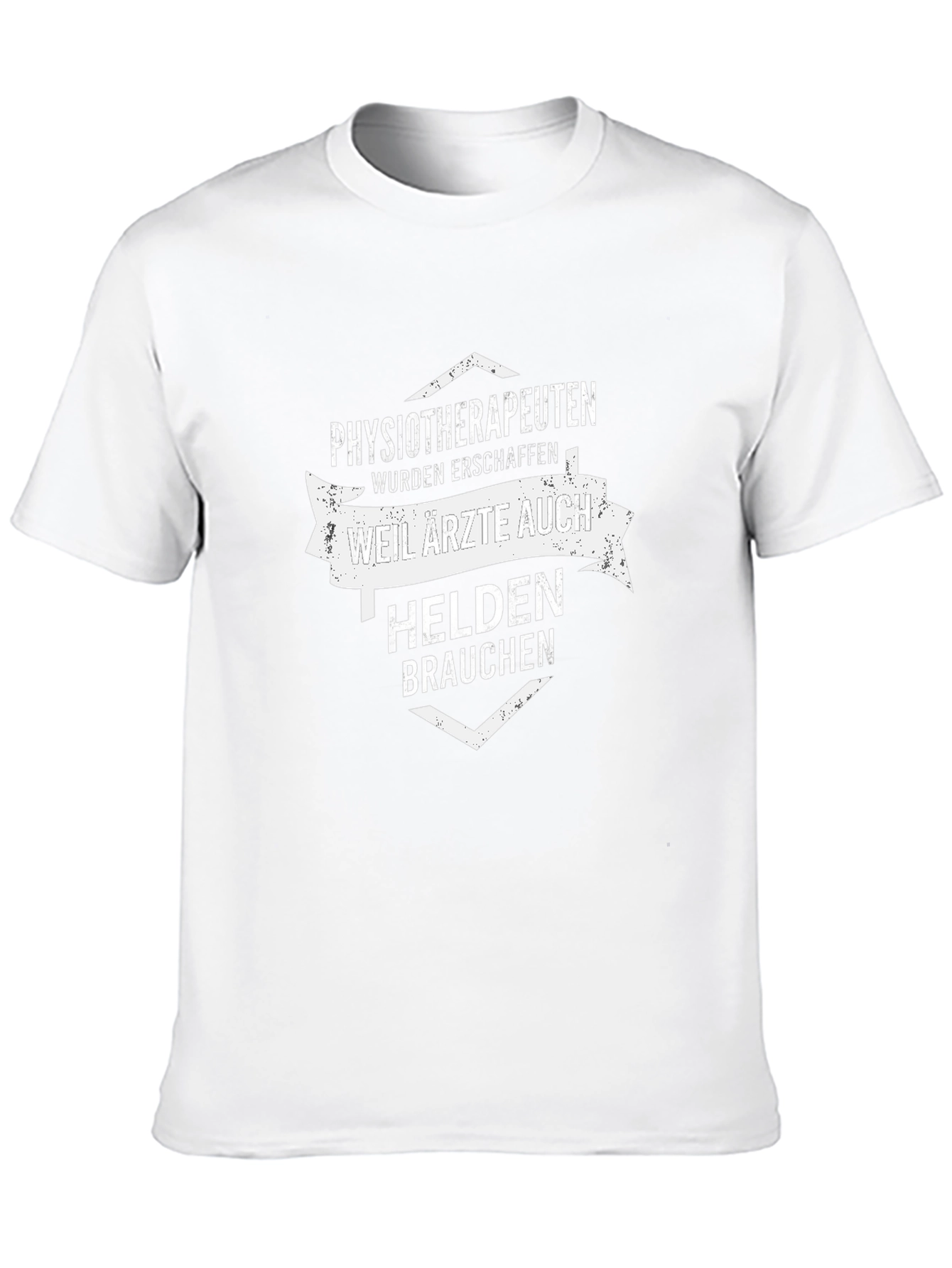 Physiotherapist Hero T-Shirt - Black Cotton Tee