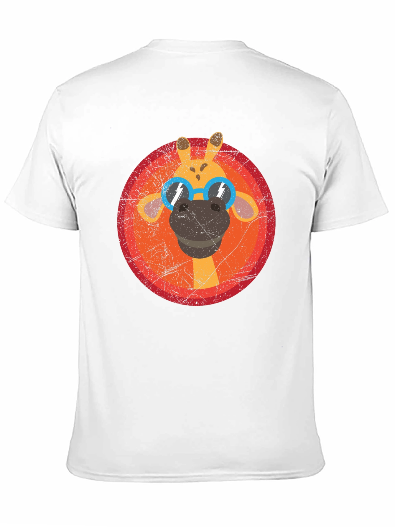 Cool Giraffe Graphic Tee - Unisex Black T-Shirt