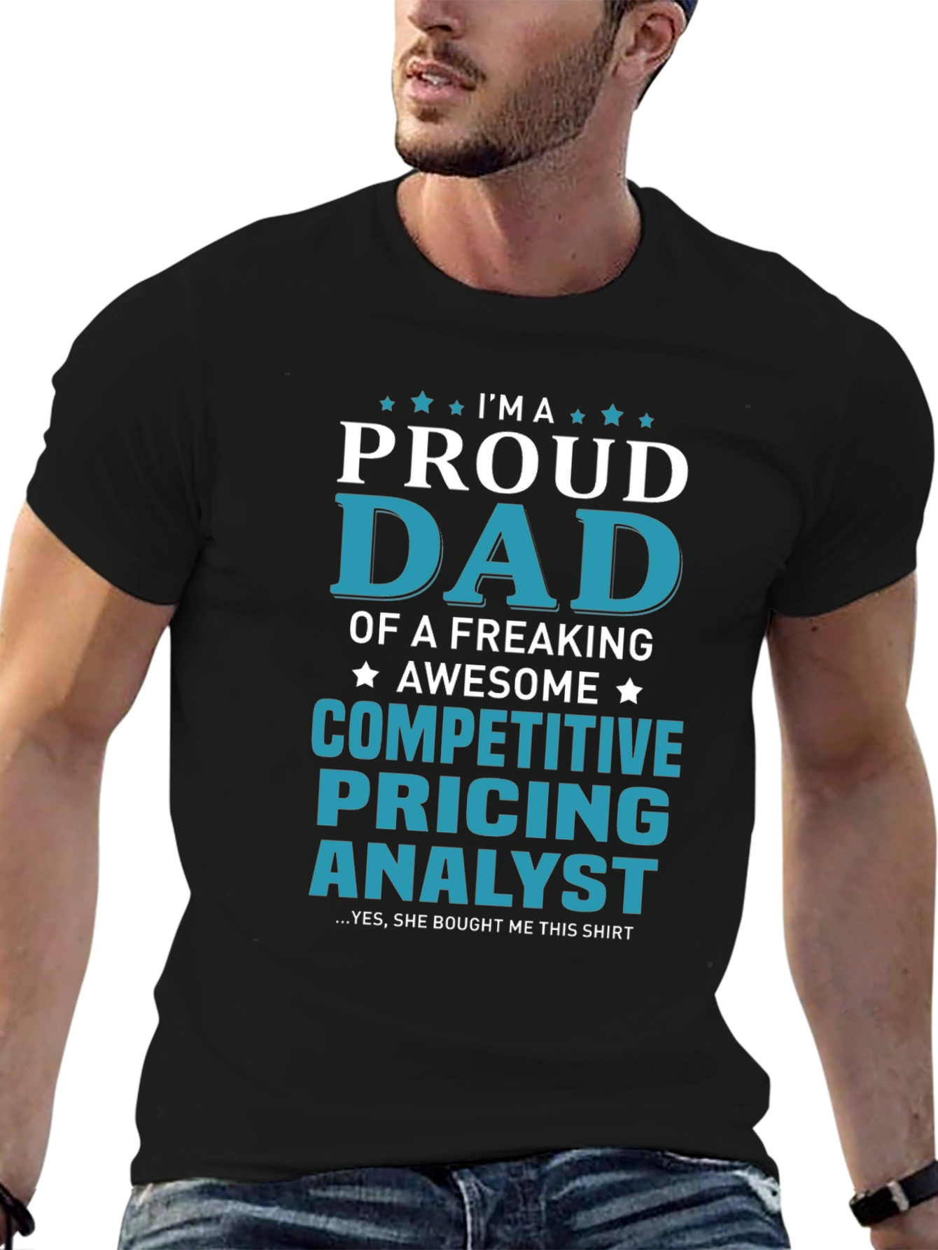 Proud Dad Competitive Pricing Analyst T-Shirt