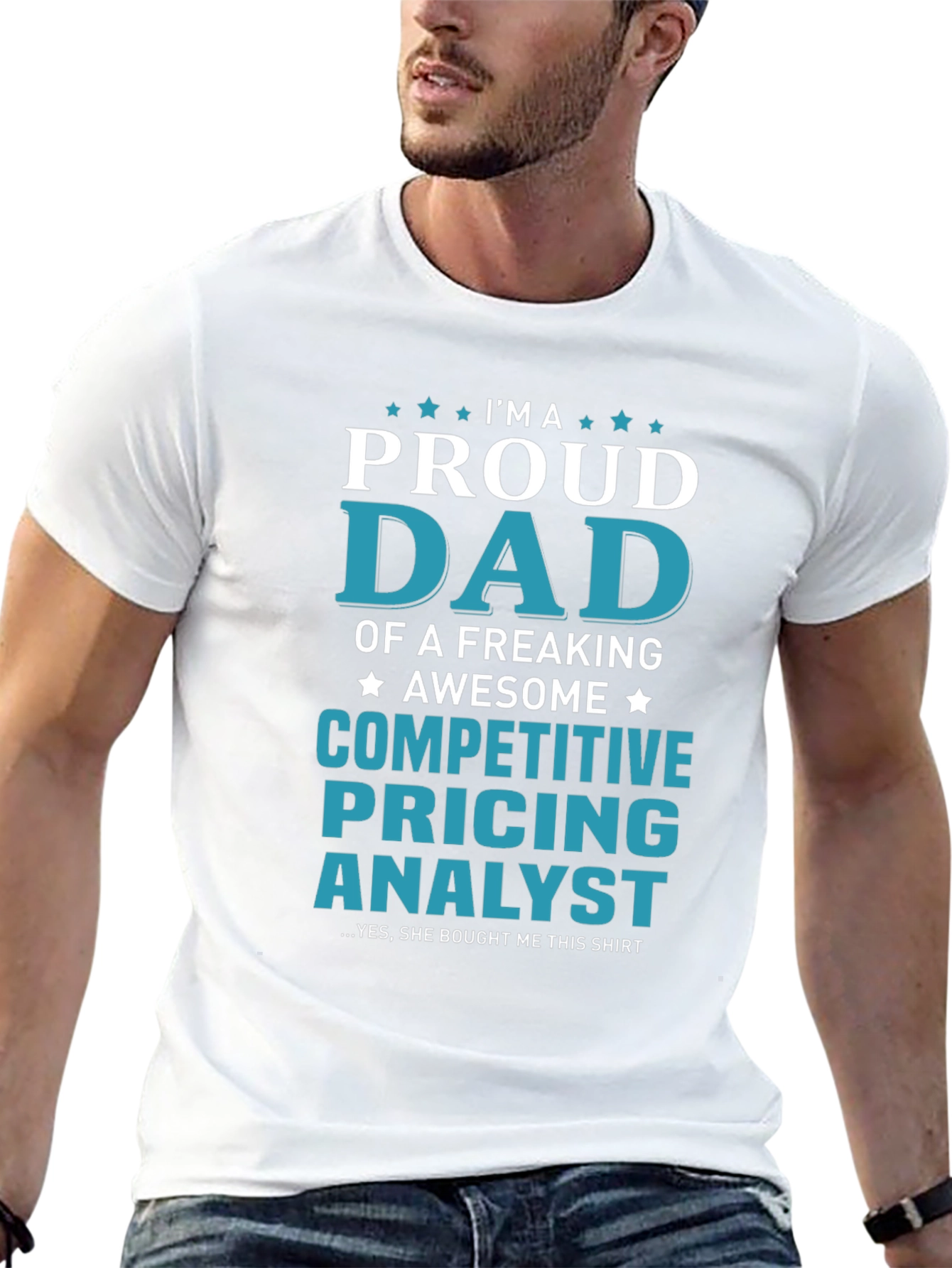 Proud Dad Competitive Pricing Analyst T-Shirt