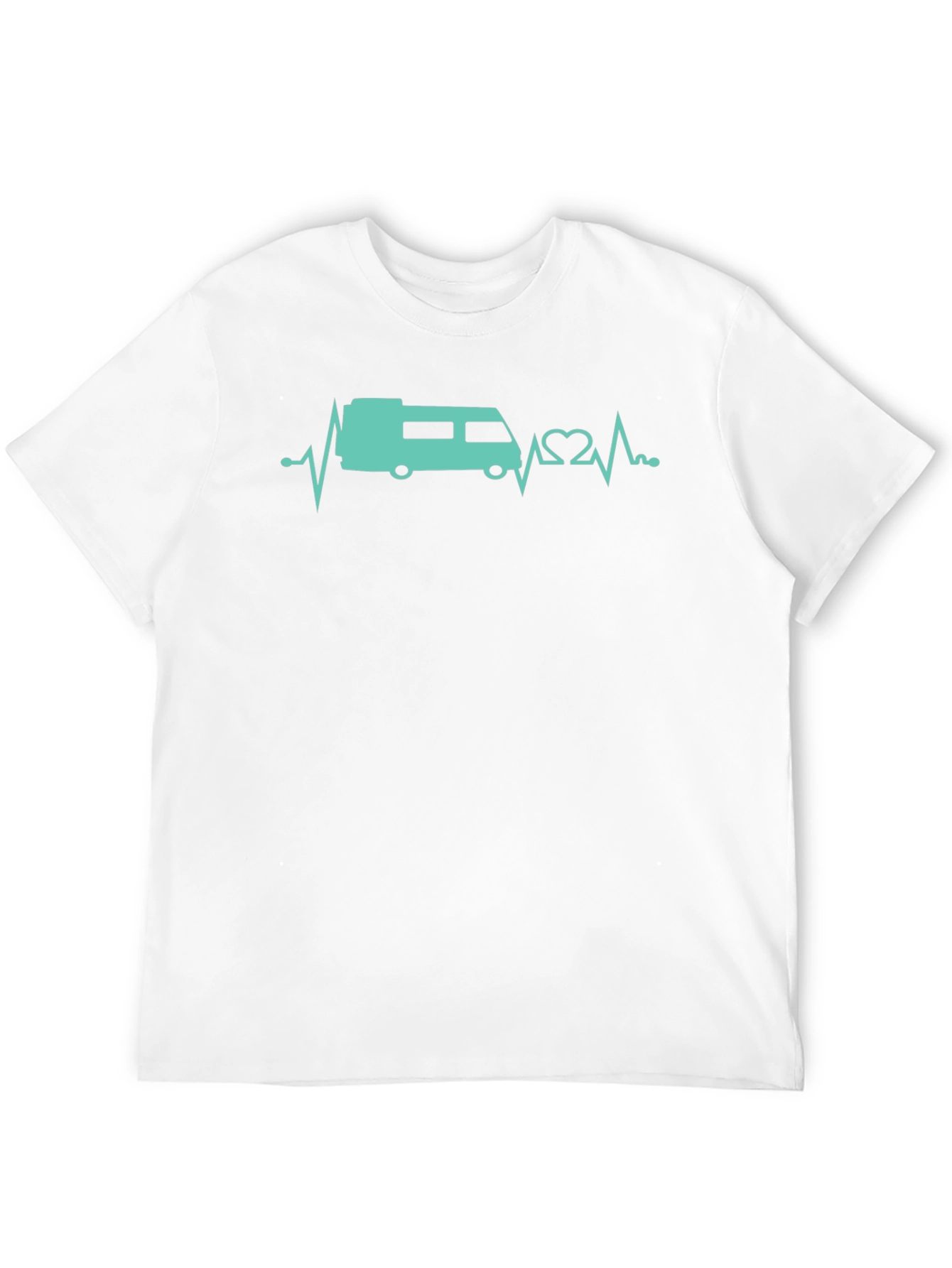 RV Heartbeat T-Shirt - Camping Life Tee