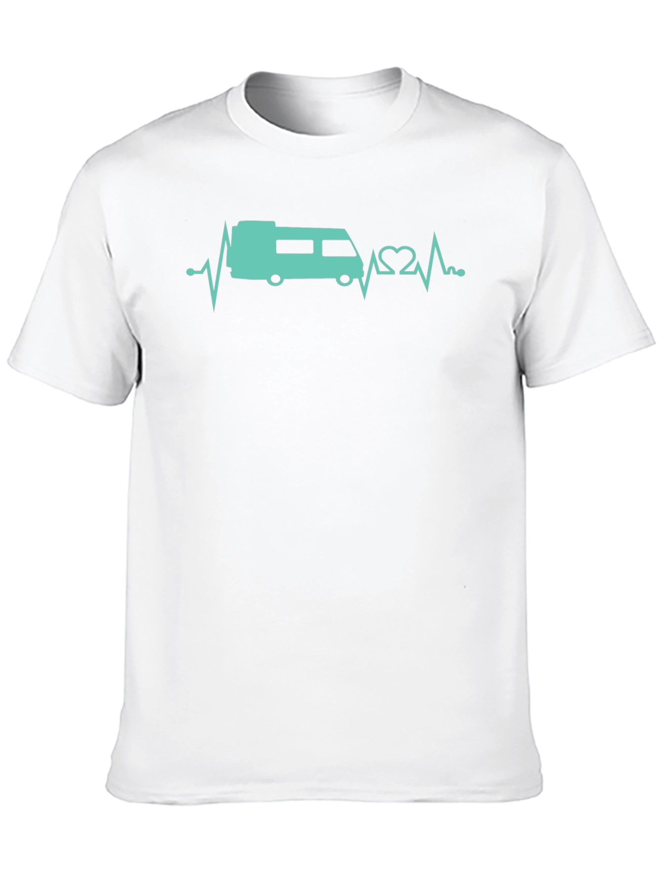 RV Heartbeat T-Shirt - Camping Life Tee
