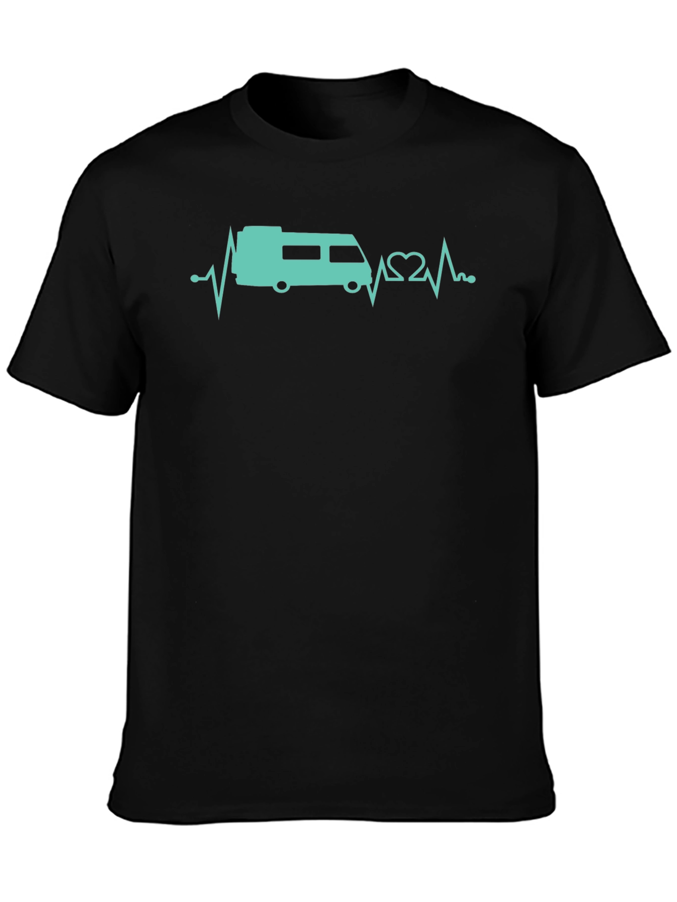 RV Heartbeat T-Shirt - Camping Life Tee