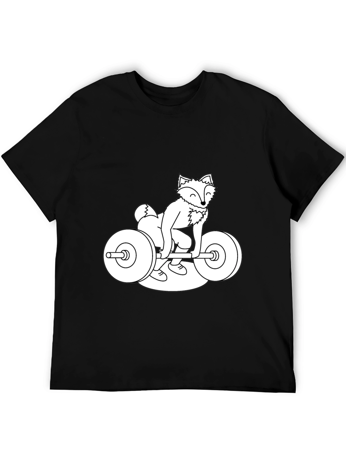 Fox Lifting Barbell T-Shirt - Gym Animal Tee