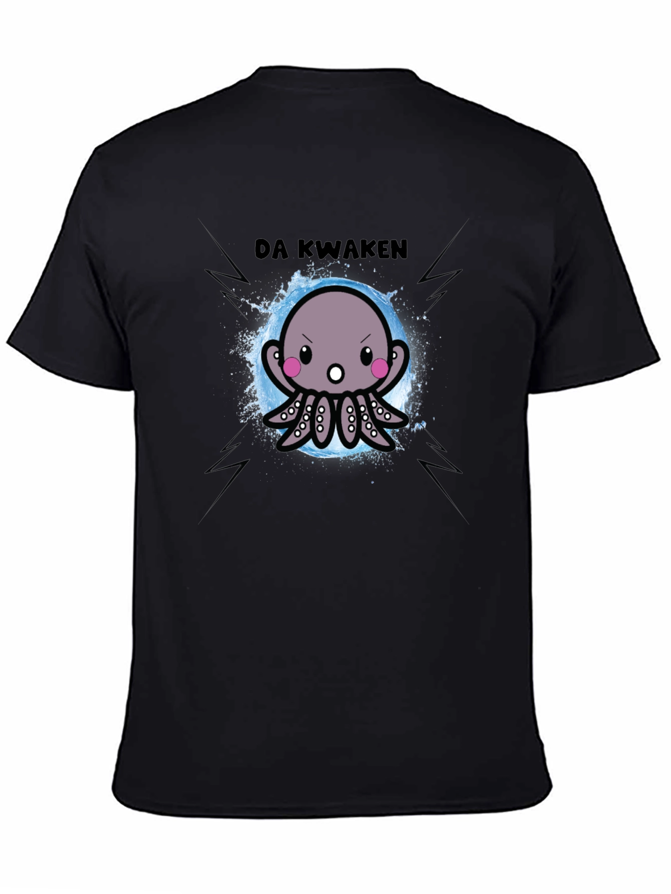 Da Kwaken T-Shirt - Cute Cartoon Kraken