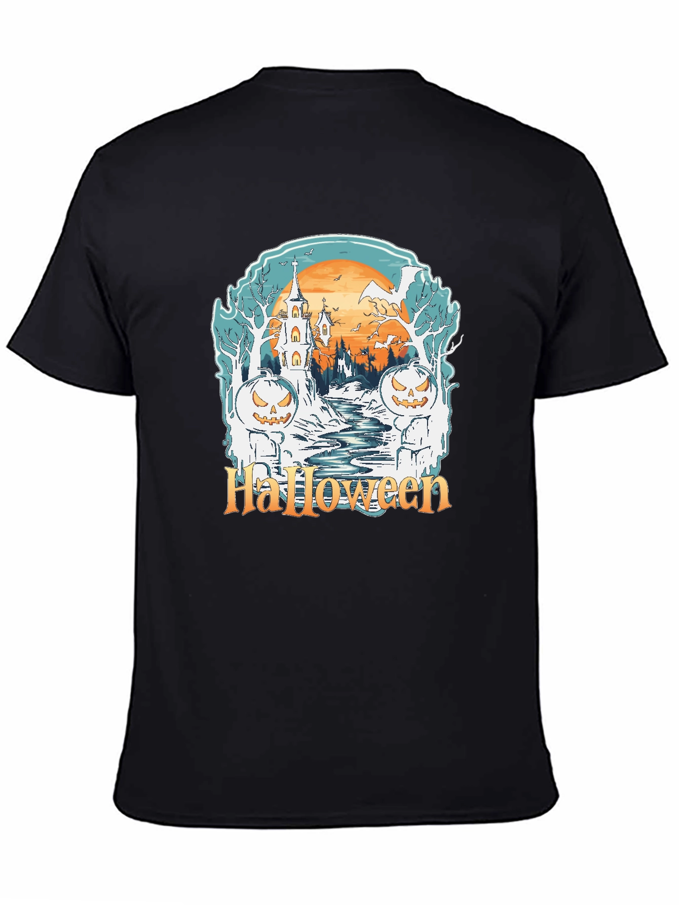 Halloween Graphic Tee - Spooky Season Shirt