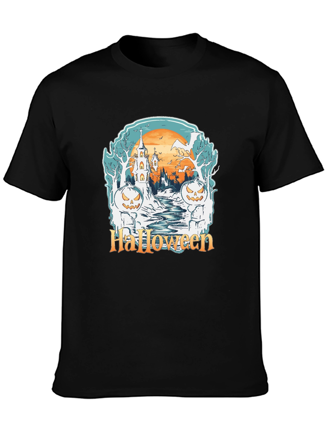 Halloween Graphic Tee - Spooky Season Shirt