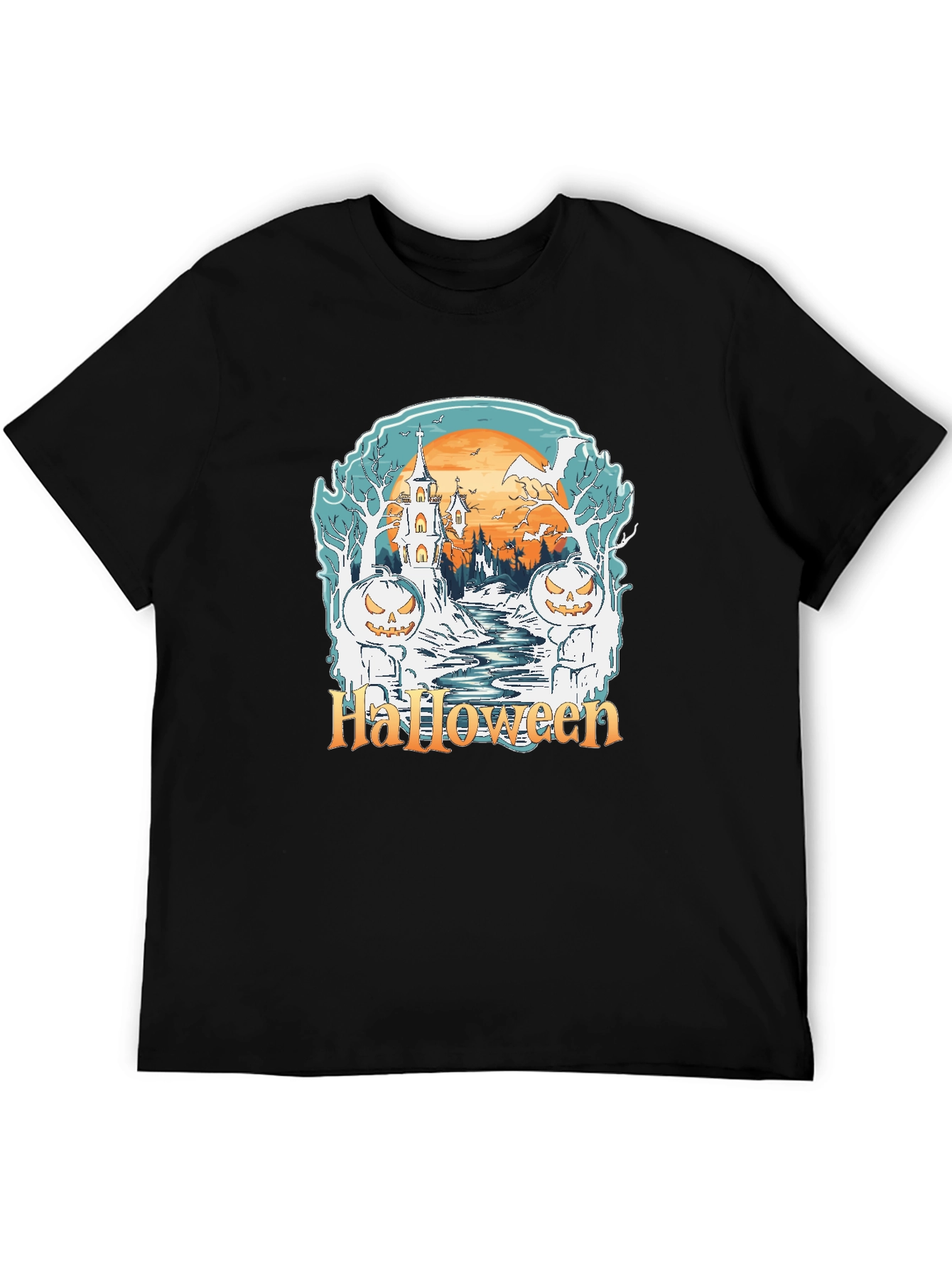 Halloween Graphic Tee - Spooky Season Shirt