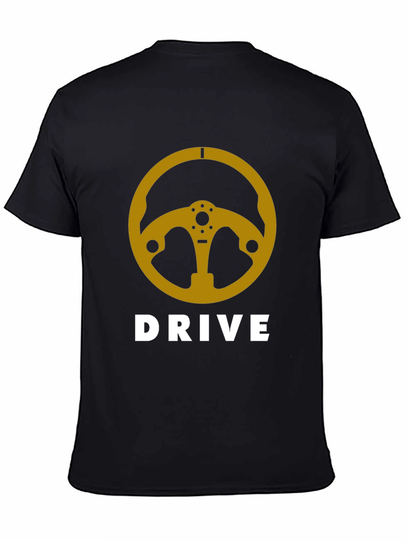 Drive Steering Wheel Graphic Tee - Black