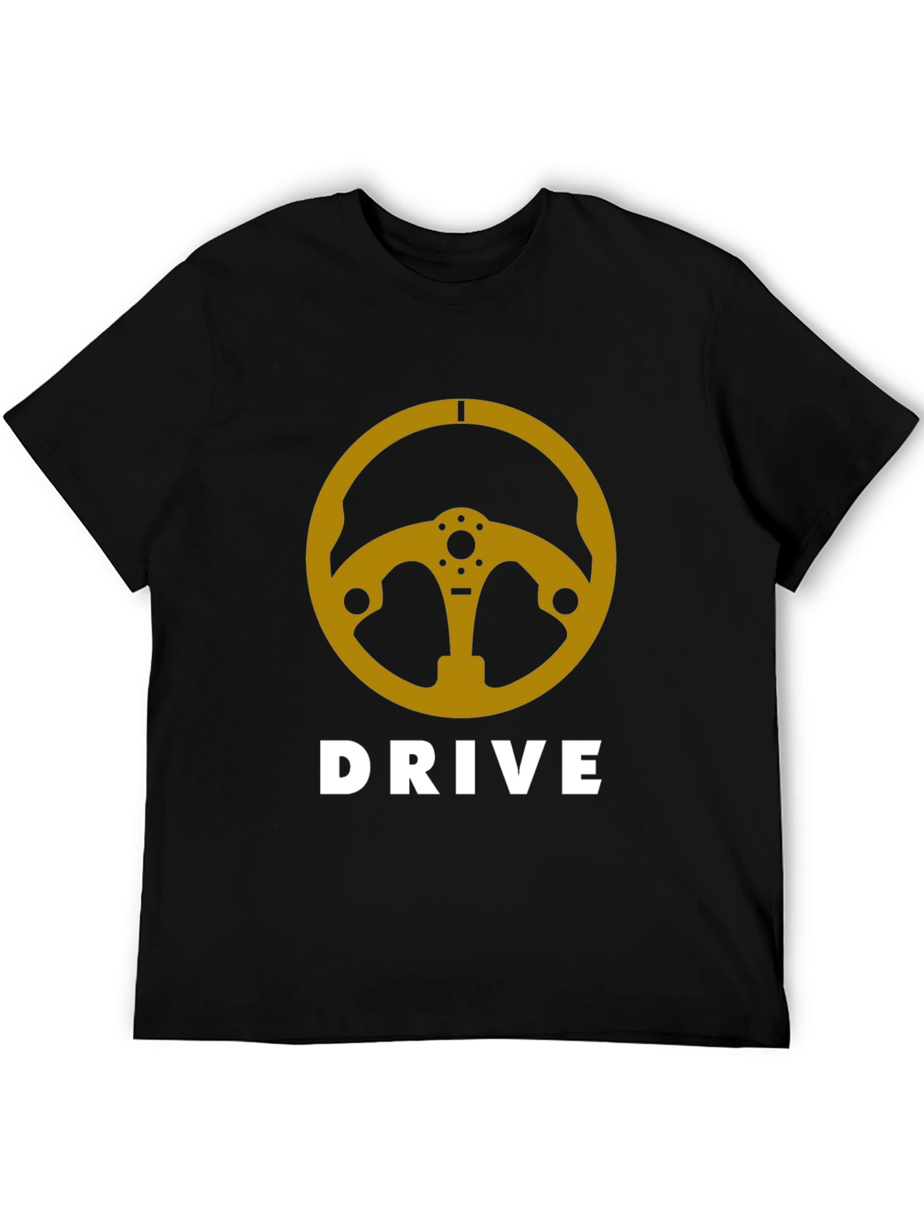 Drive Steering Wheel Graphic Tee - Black