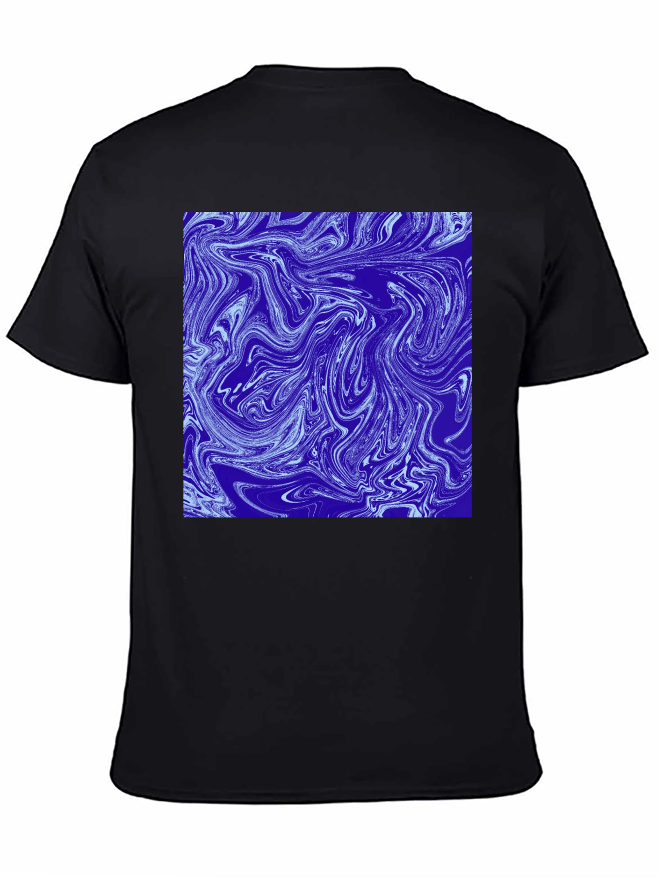 Abstract Swirl Graphic Tee - Modern Art T-Shirt