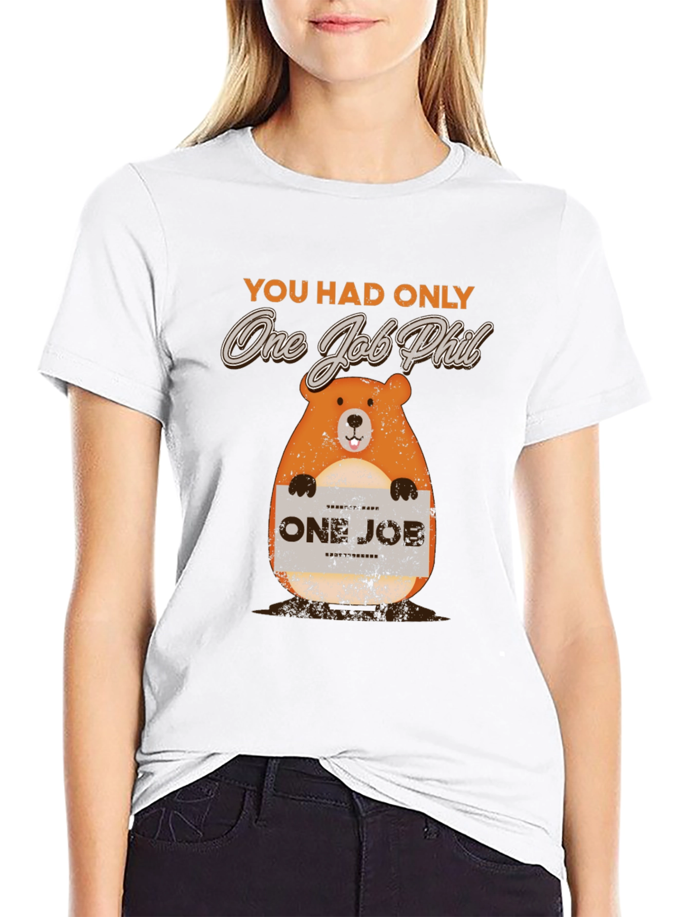 You Had One Job Phil T-Shirt Funny Pun Tee