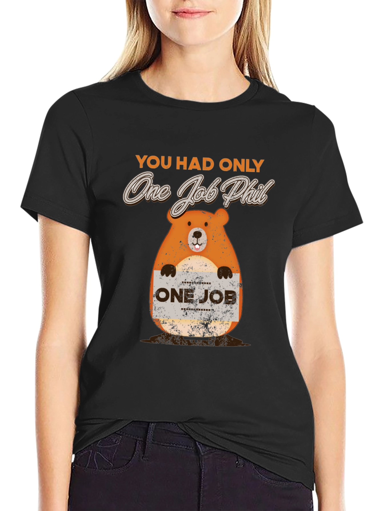 You Had One Job Phil T-Shirt Funny Pun Tee
