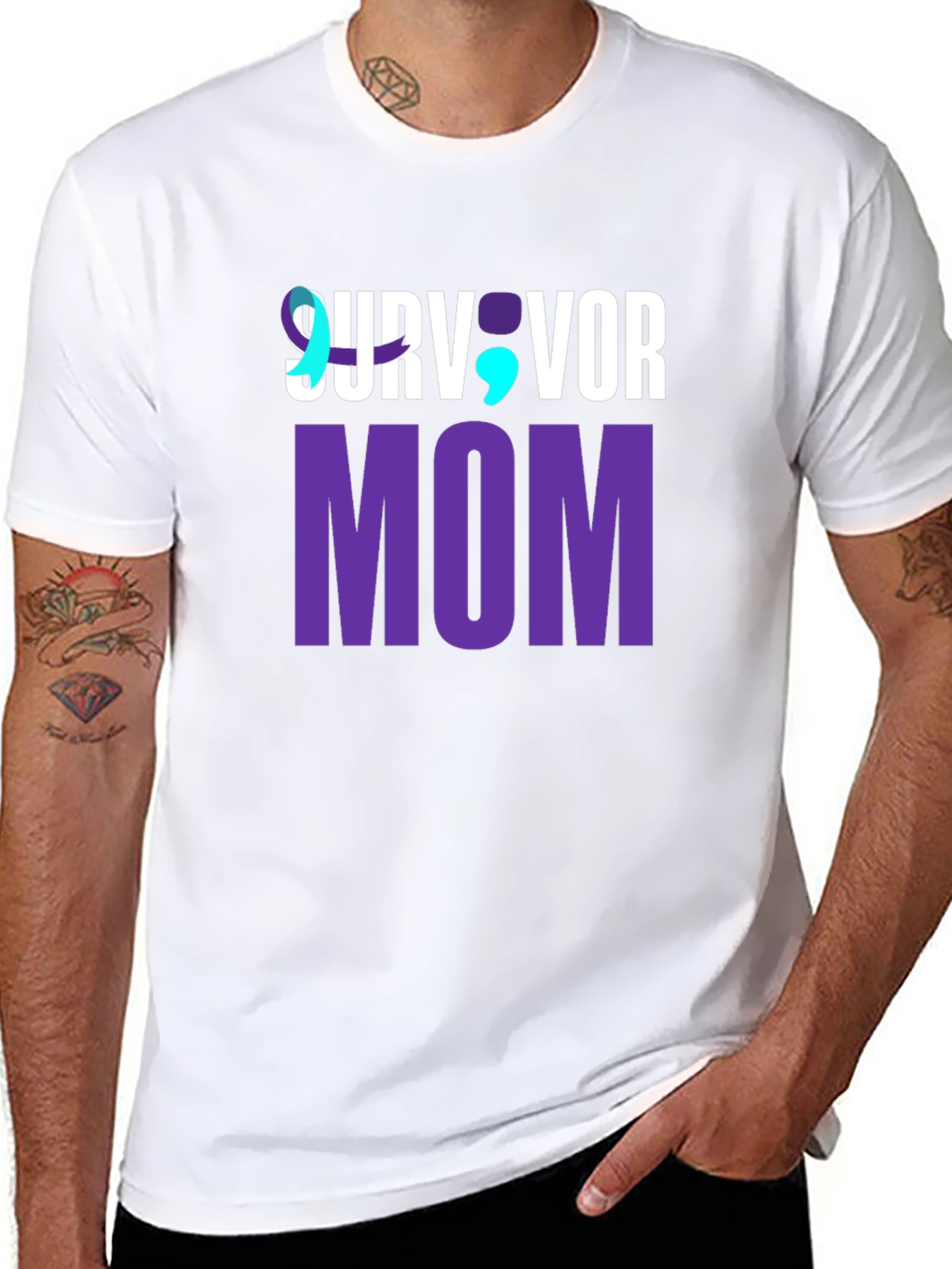 Survivor Mom Graphic T-Shirt