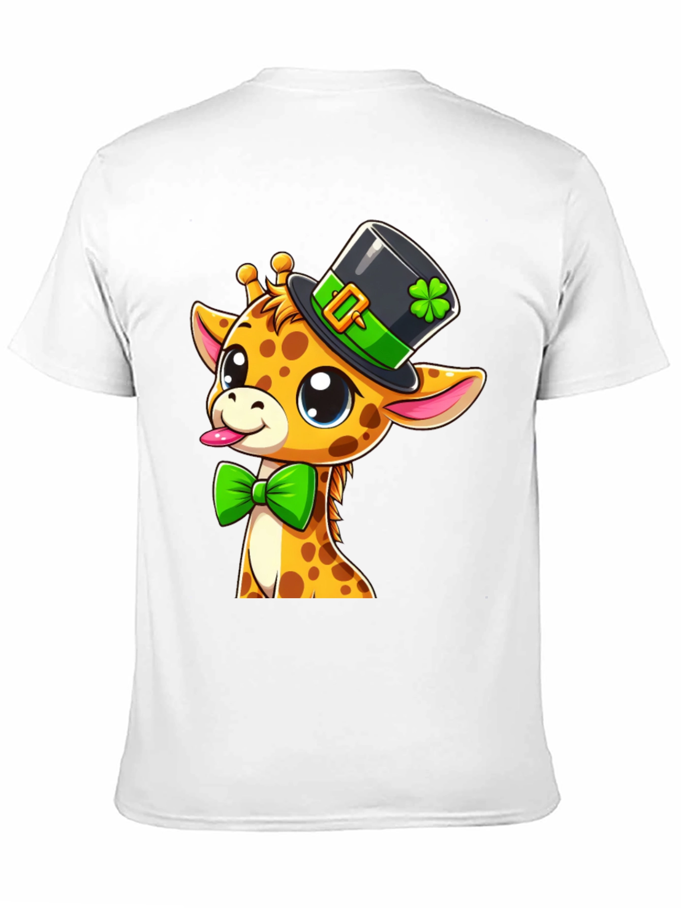 St. Patricks Day Giraffe Graphic Tee
