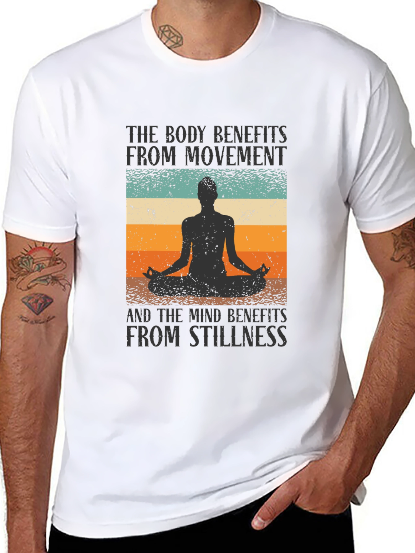 Yoga T-Shirt: Body & Mind Balance