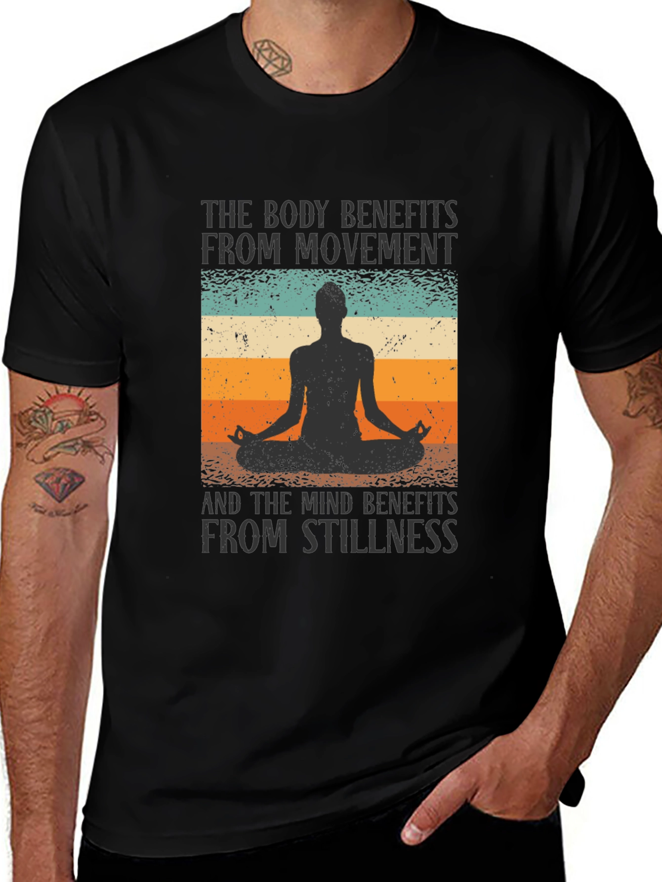 Yoga T-Shirt: Body & Mind Balance