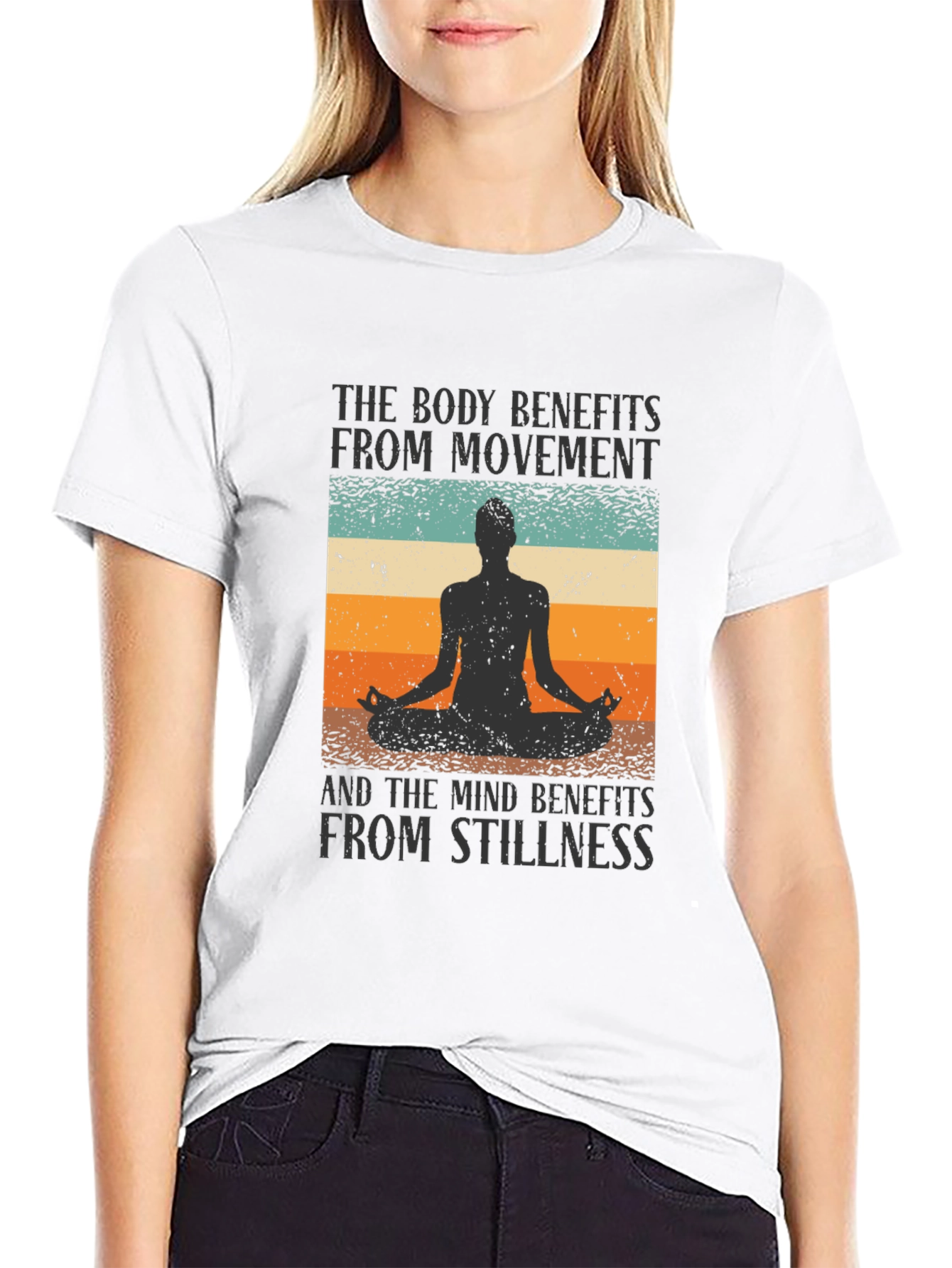 Yoga T-Shirt: Body & Mind Balance