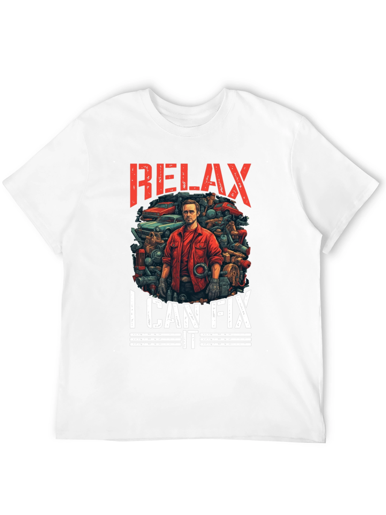 Relax I Can Fix It - Mechanic T-Shirt