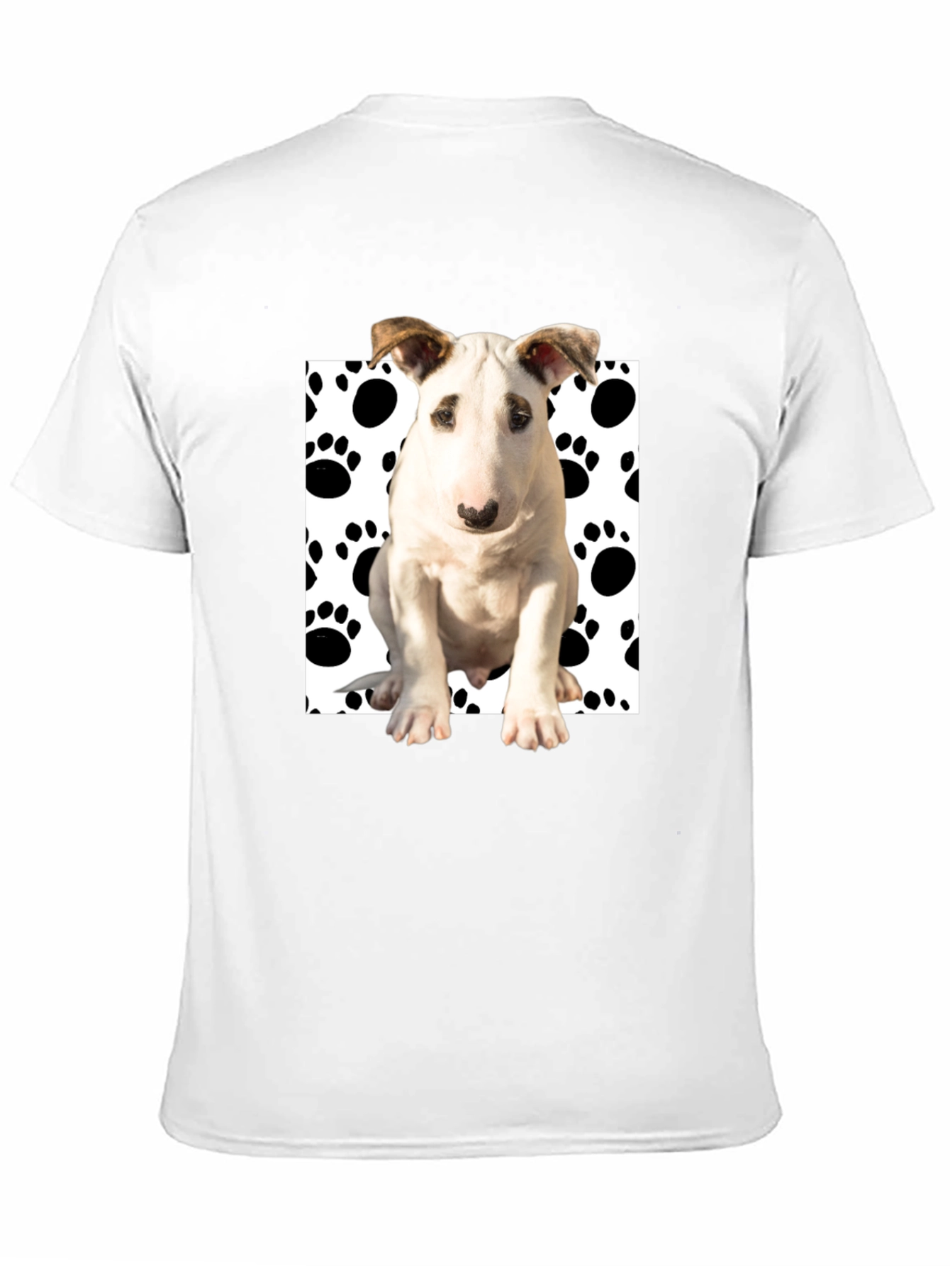 Dog Paw Print T-Shirt - Stylish & Fun!