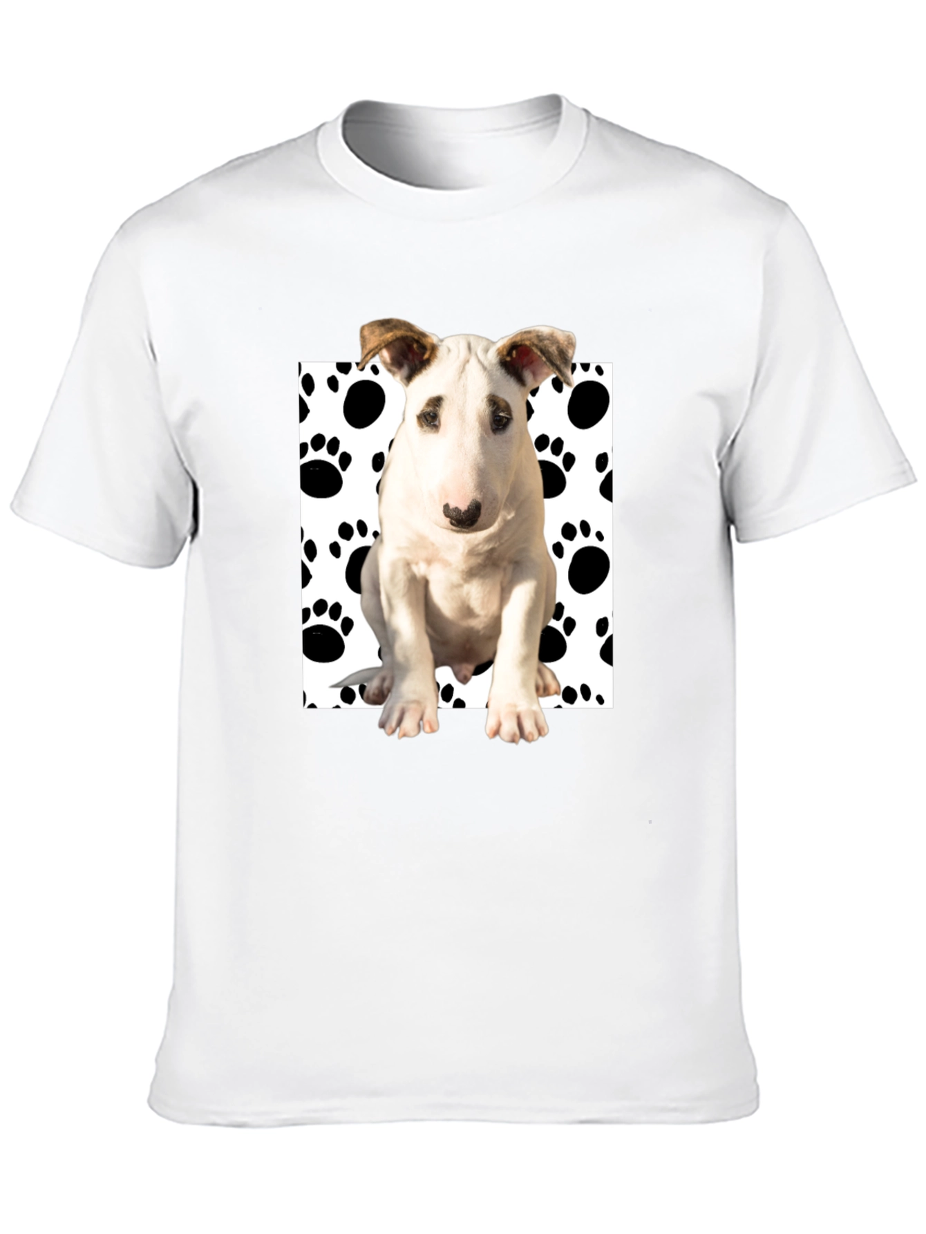 Dog Paw Print T-Shirt - Stylish & Fun!