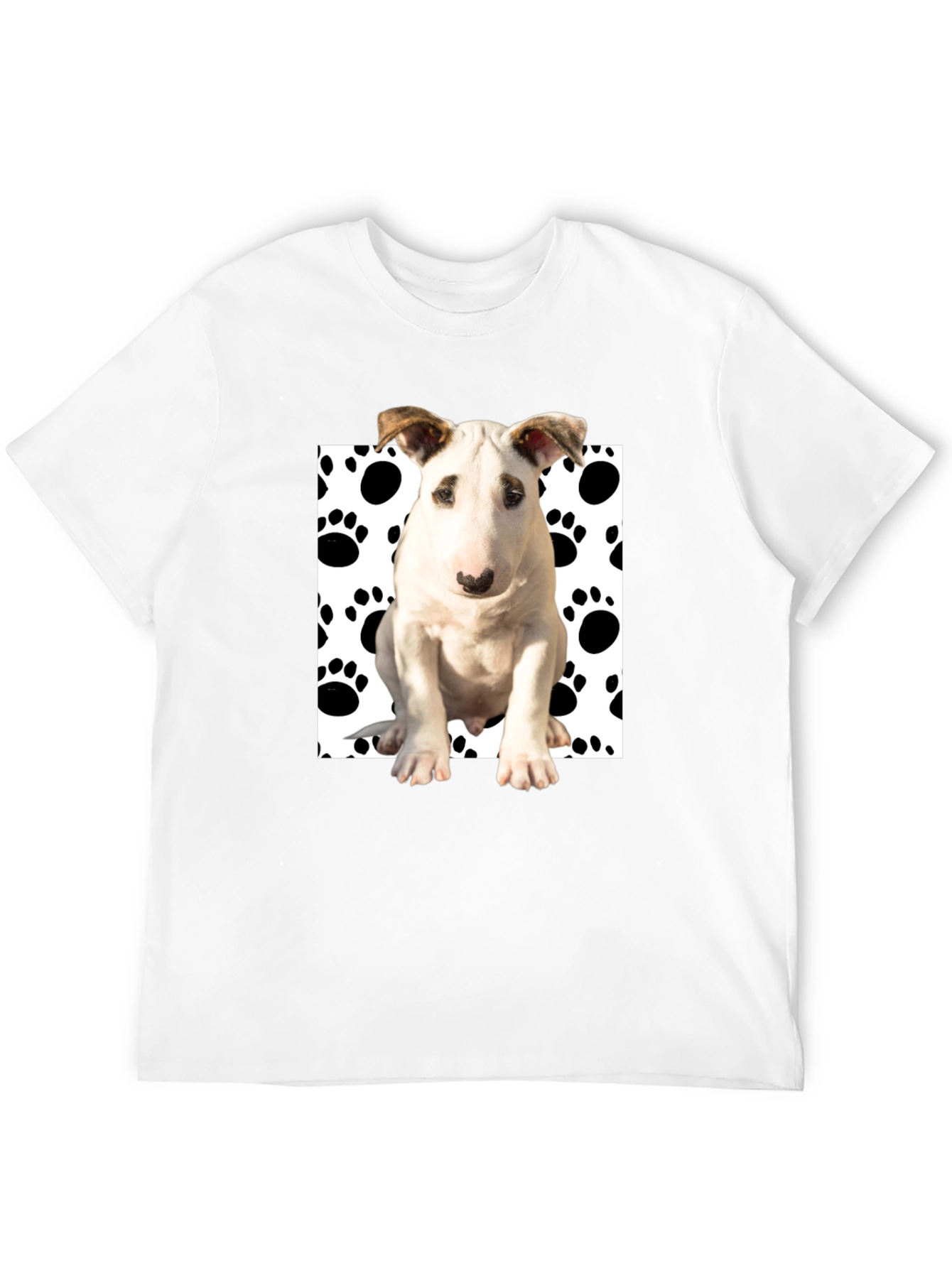 Dog Paw Print T-Shirt - Stylish & Fun!