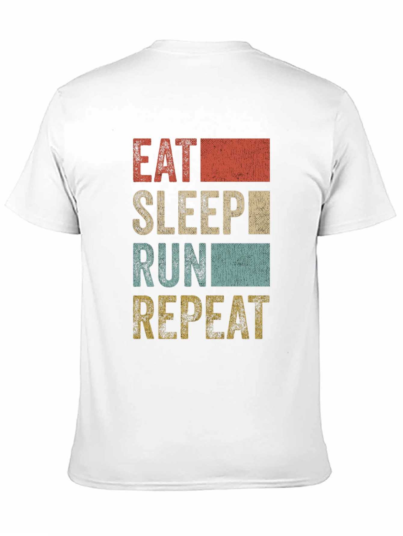 Eat Sleep Run Repeat Graphic T-Shirt