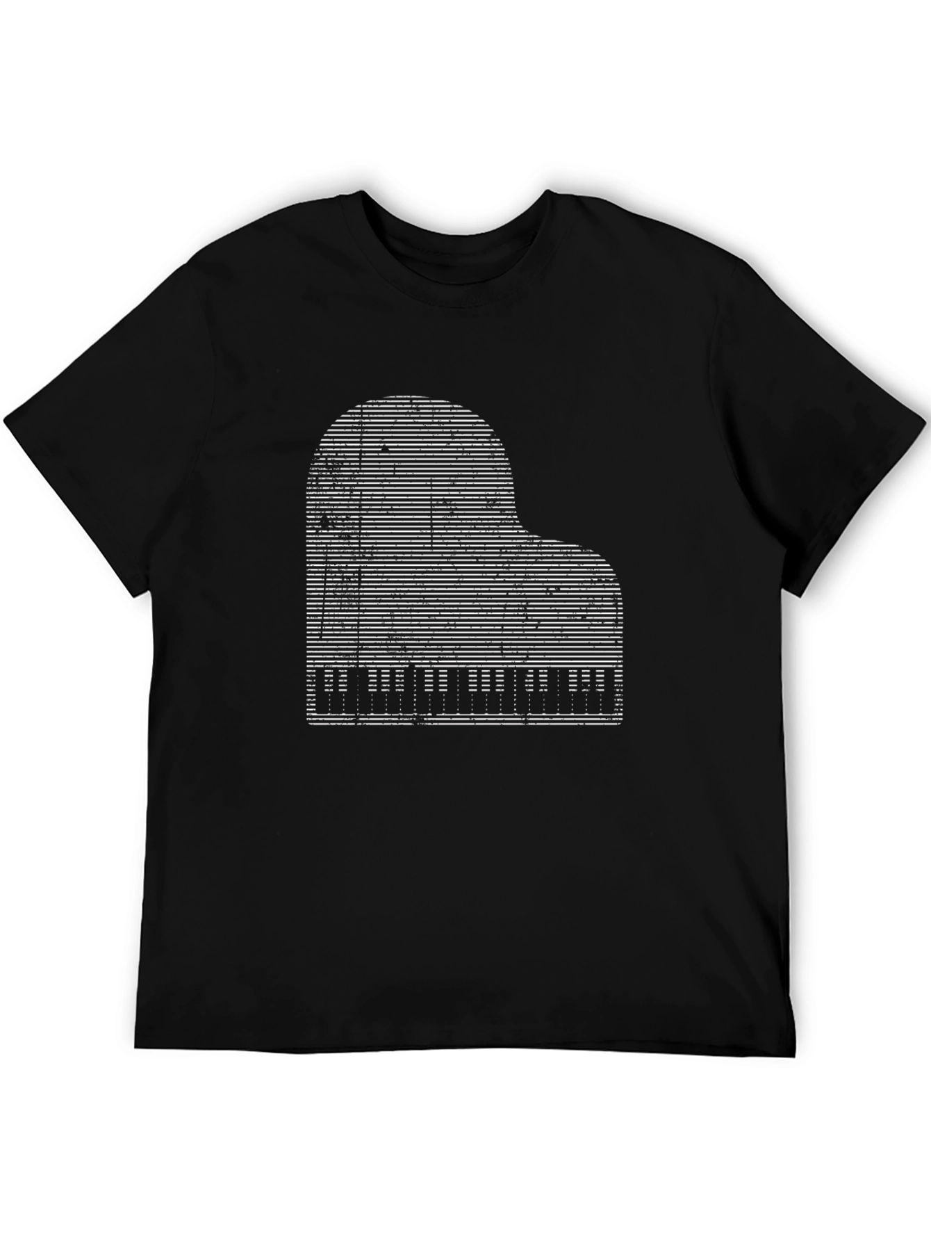 Grand Piano Graphic Tee - Musicians Style